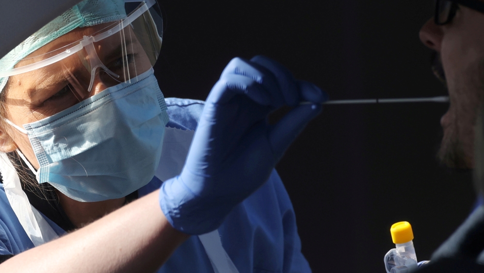 Uk swab test