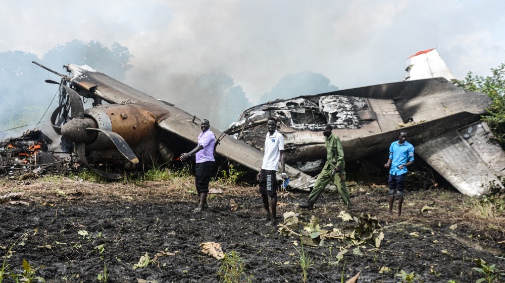 south sudan plane crash
