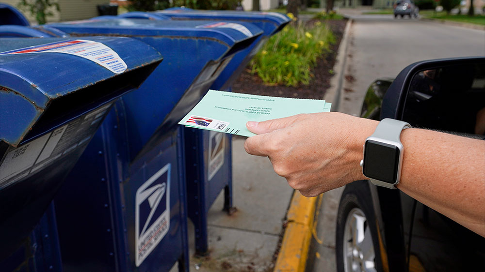 voting by mail ballot usps