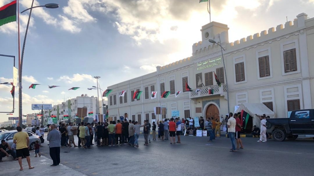 Libya - Misrata protest