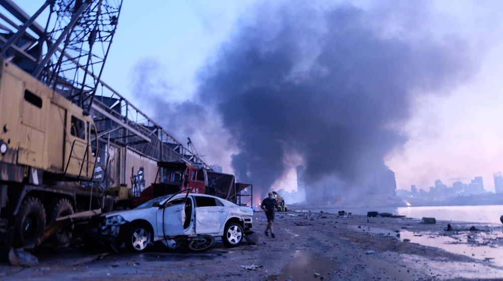 Lebanon's capital Beirut shaken by massive explosion [Timour Azhari/Al Jazeera]