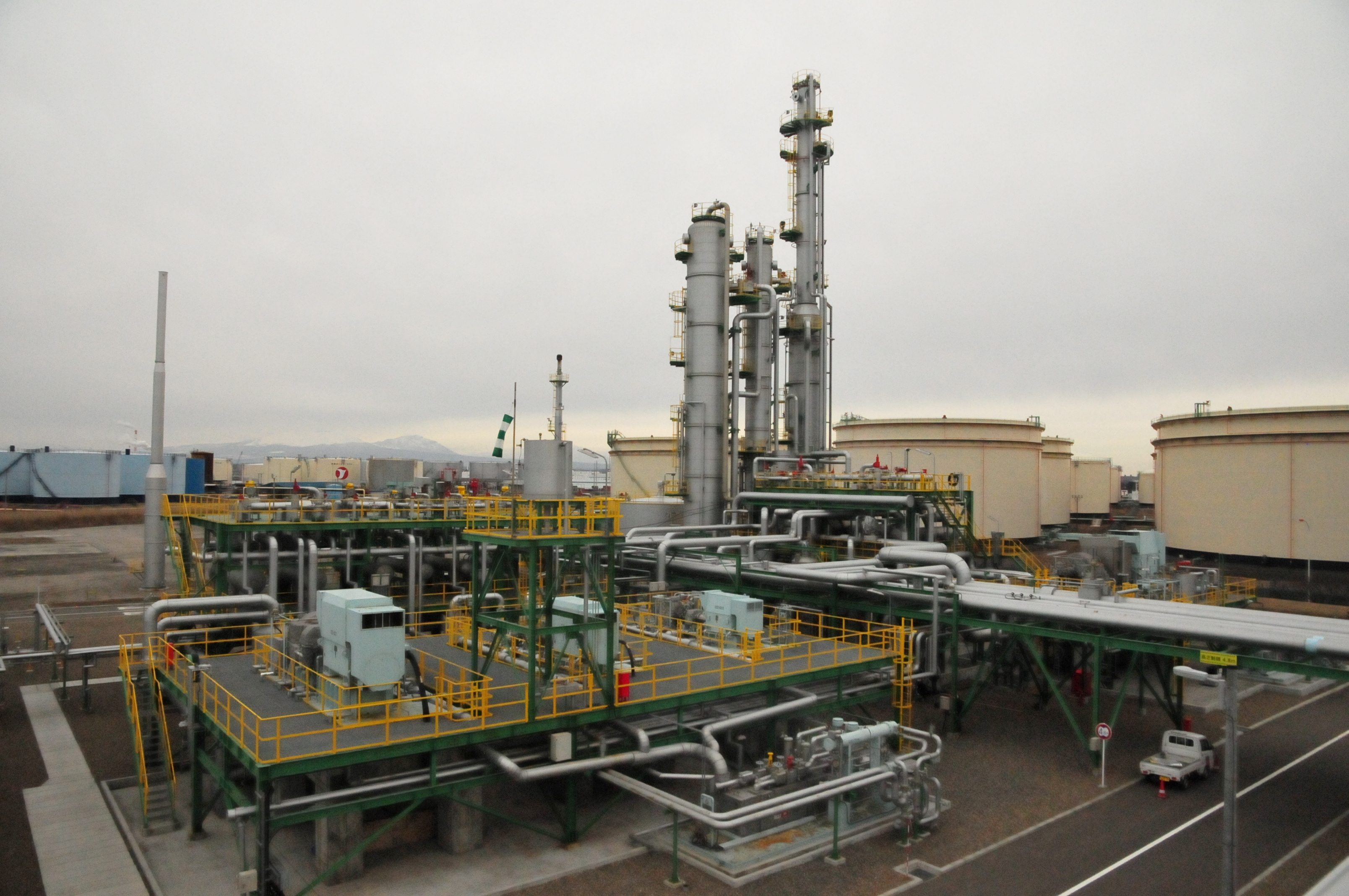 Carbon capture storage facility, Japan