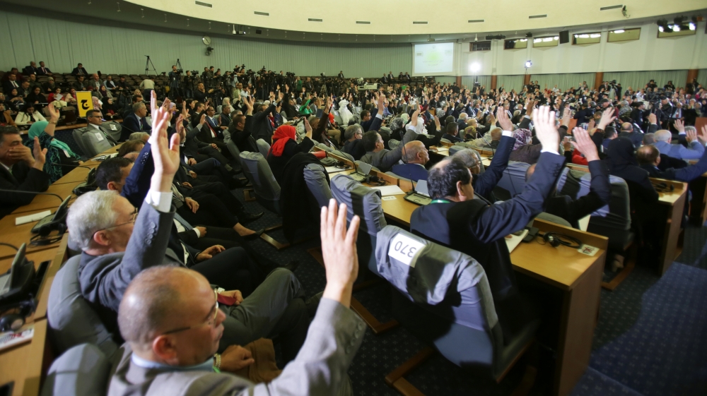 Algeria''s parliament appoints its upper house chairman Abdelkader Bensalah as interim president following the resignation of Abdelaziz Bouteflika in Algiers