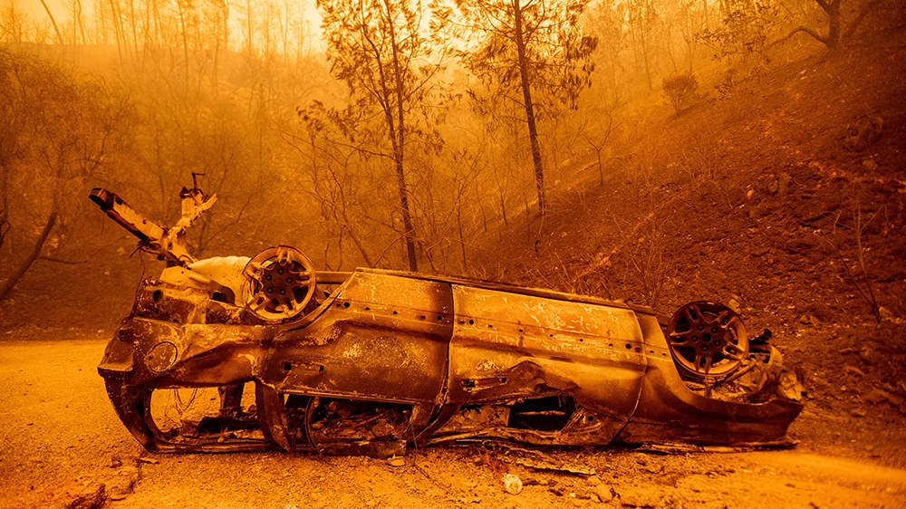 A wildfire has scorched more than 200,000 acres in Butte County since it was ignited on August 17