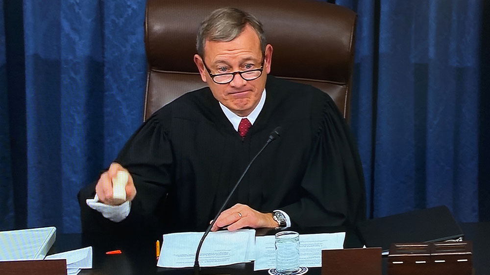 Supreme Court Chief Justice John Roberts, a conservative, has sought to prevent the court from becoming overly political in an era of highly polarised US politics