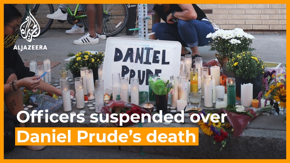 Seven police officers suspended over Daniel Prude’s death