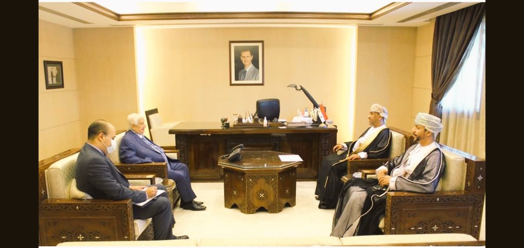 Oman’s late leader Sultan Qaboos had maintained ties with Syria after the 2011 uprising turned into the continuing civil war [Omani News Agency]
