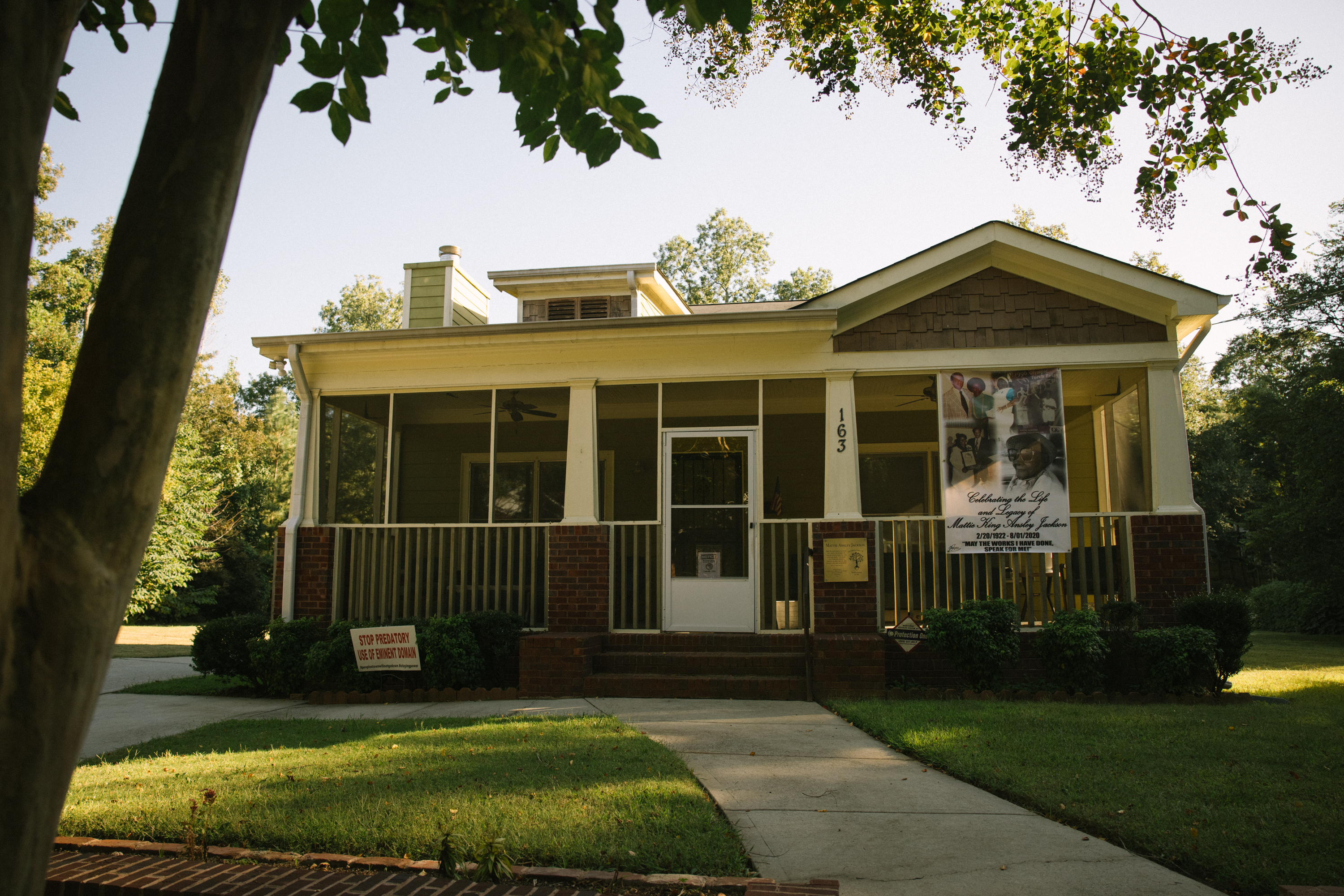 Mattie Jackson’s home