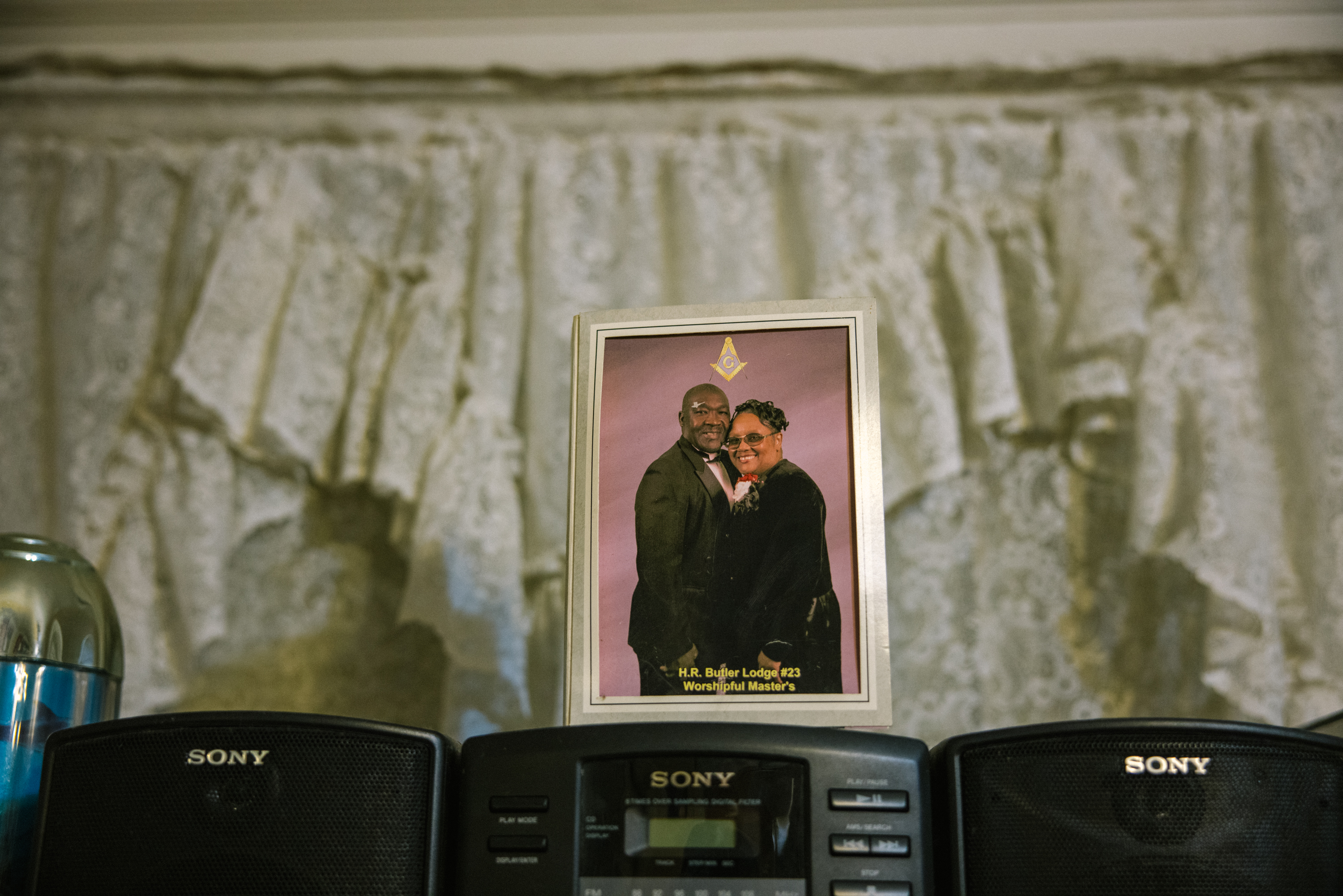 A photo of Robert and Bertha Darden