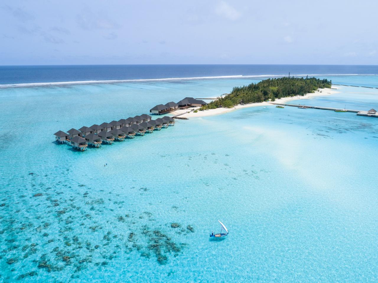 The Maldives comprises of 1,192 coral islands and resorts such as this one – Summer Island – are located on private islands [Courtesy of Summer Island Maldives]