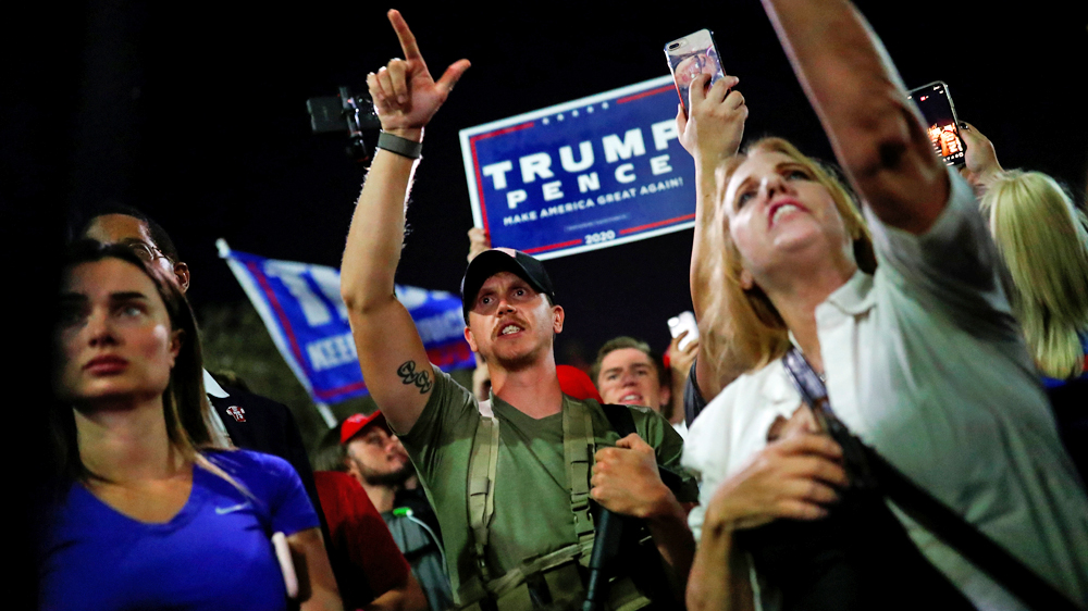 Trump supporters