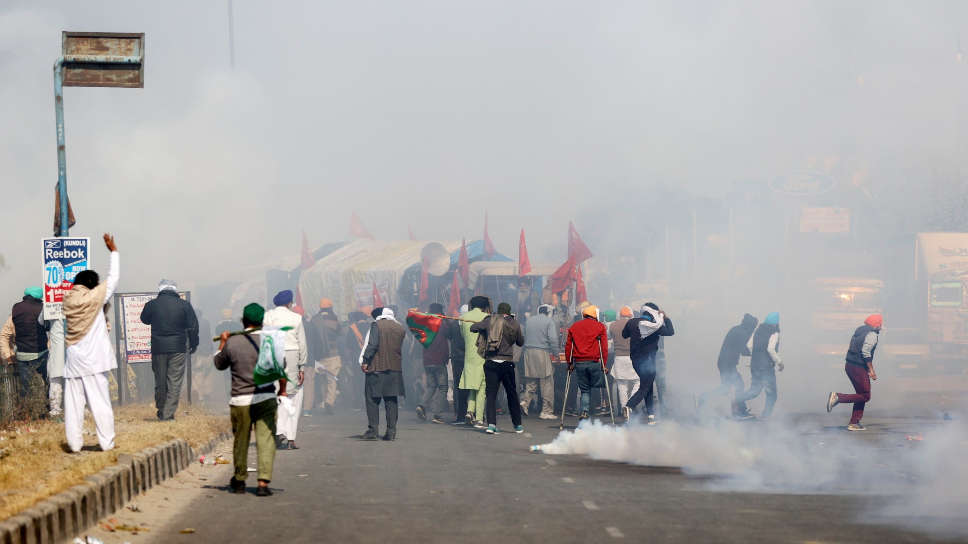India farmers' protest