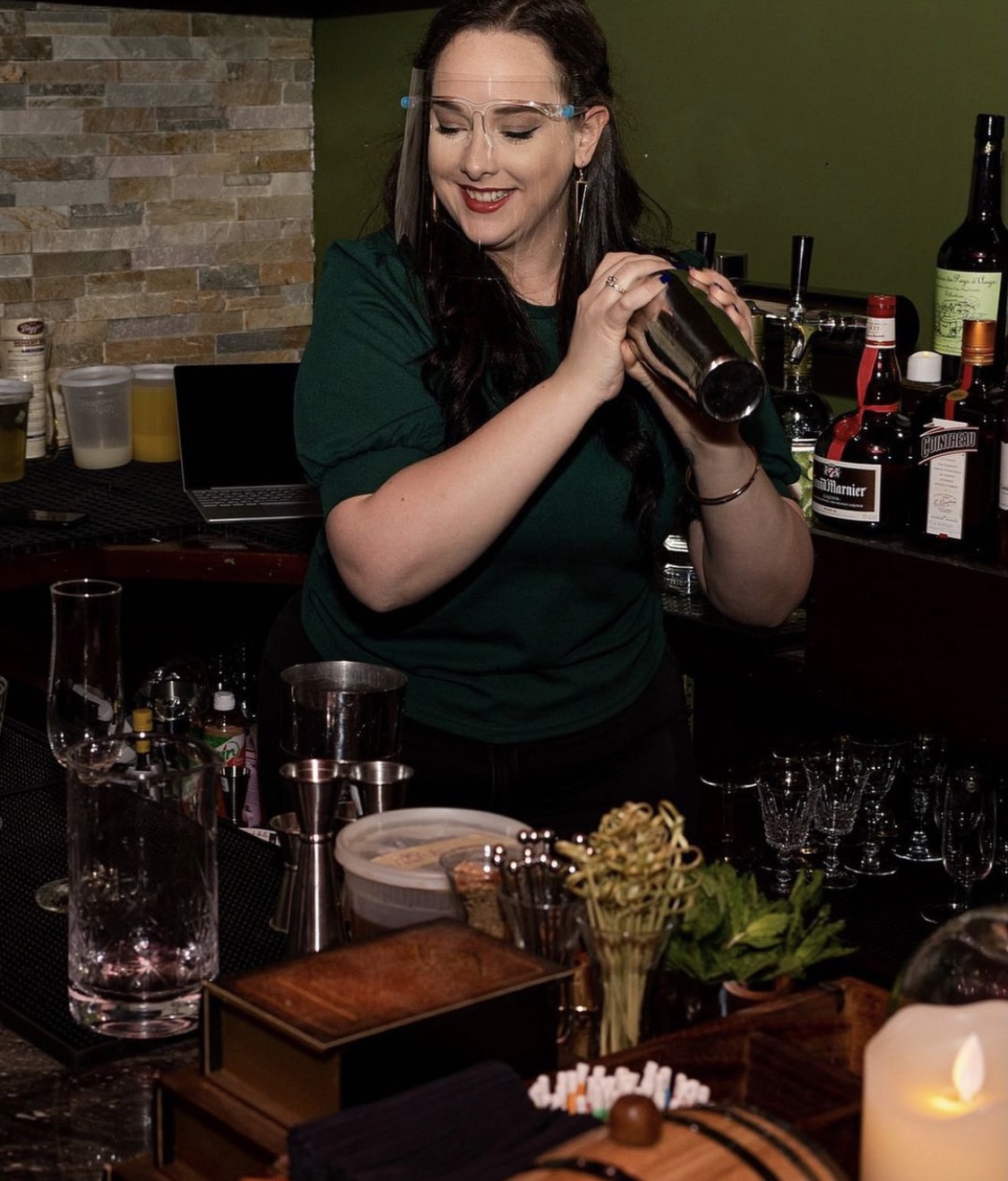 The pandemic caused Melanie Carugan to run through her savings and fall behind on rent and car payments, but it also spurred her to create her own mobile cocktail and event business and push herself as an entrepreneur [Courtesy: Melanie Carugan]