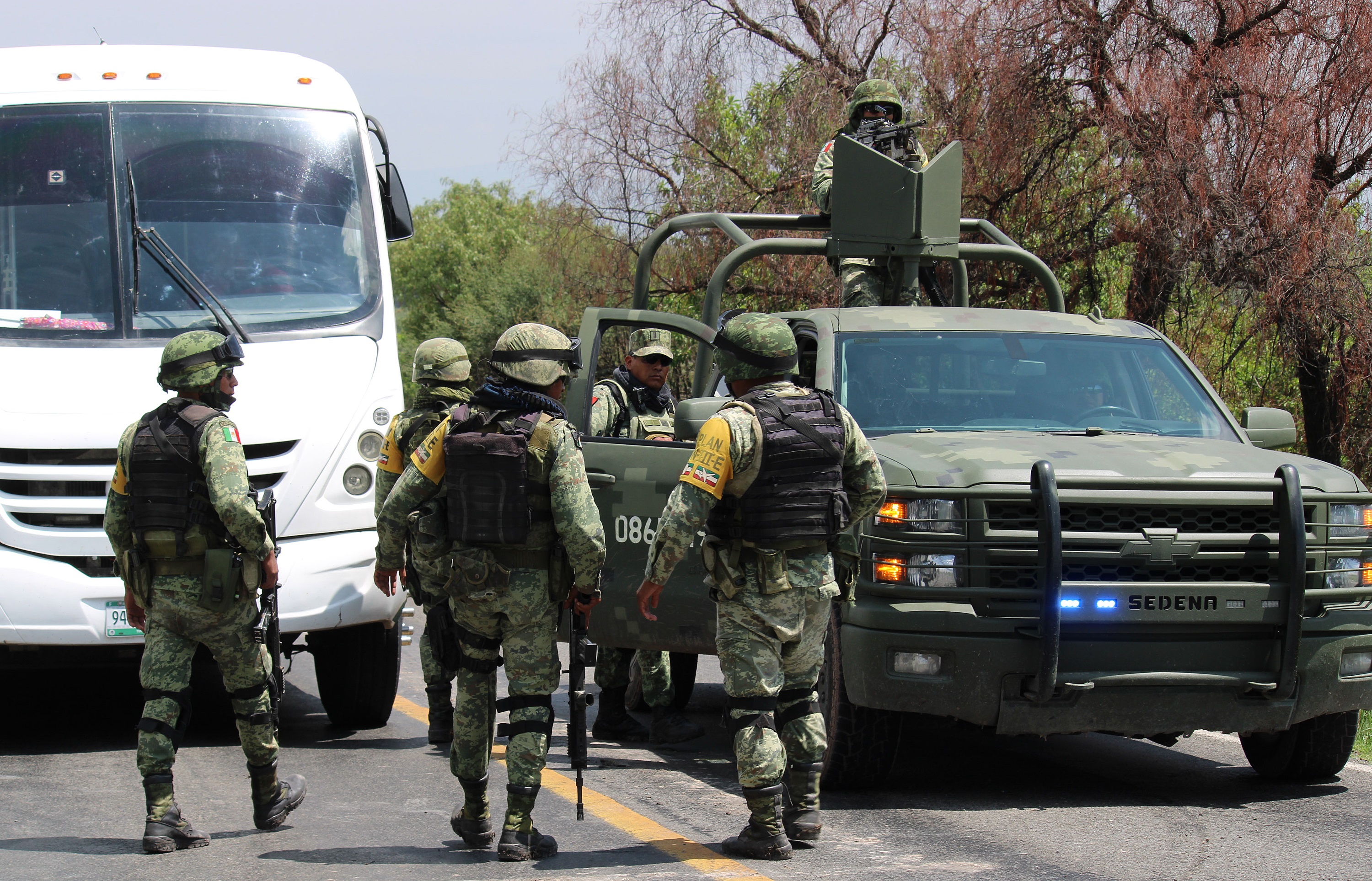 Soldiers of the Mexican Army