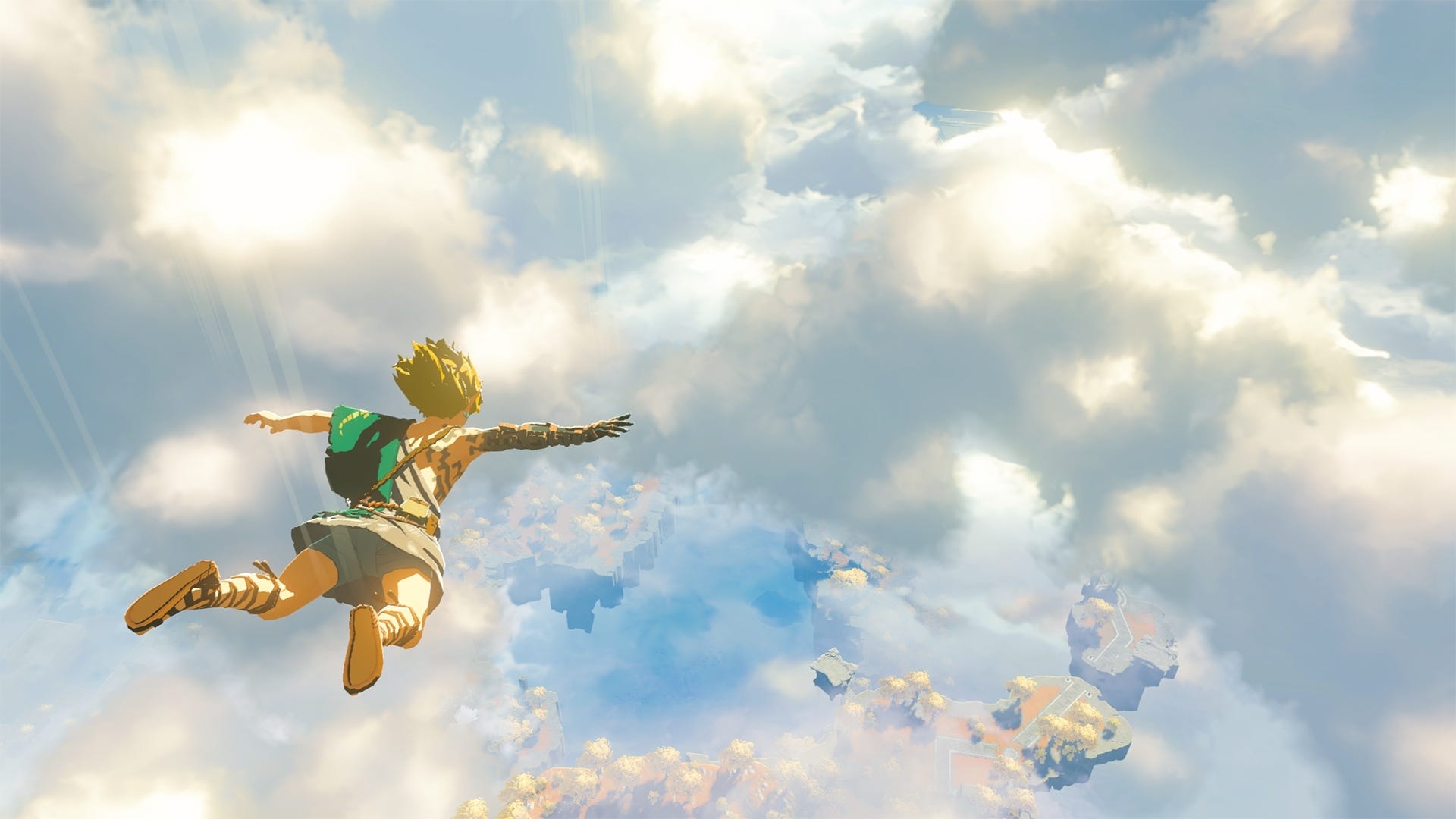 The trailer for the newest chapter in the Legend of Zelda teased a lot of the aerial action for which Zelda is known [Courtesy of Nintendo]