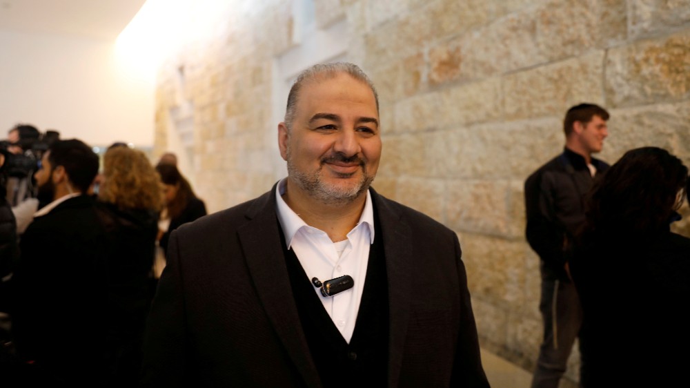 Mansour Abbas, who heads the Raam faction of the United Arab List