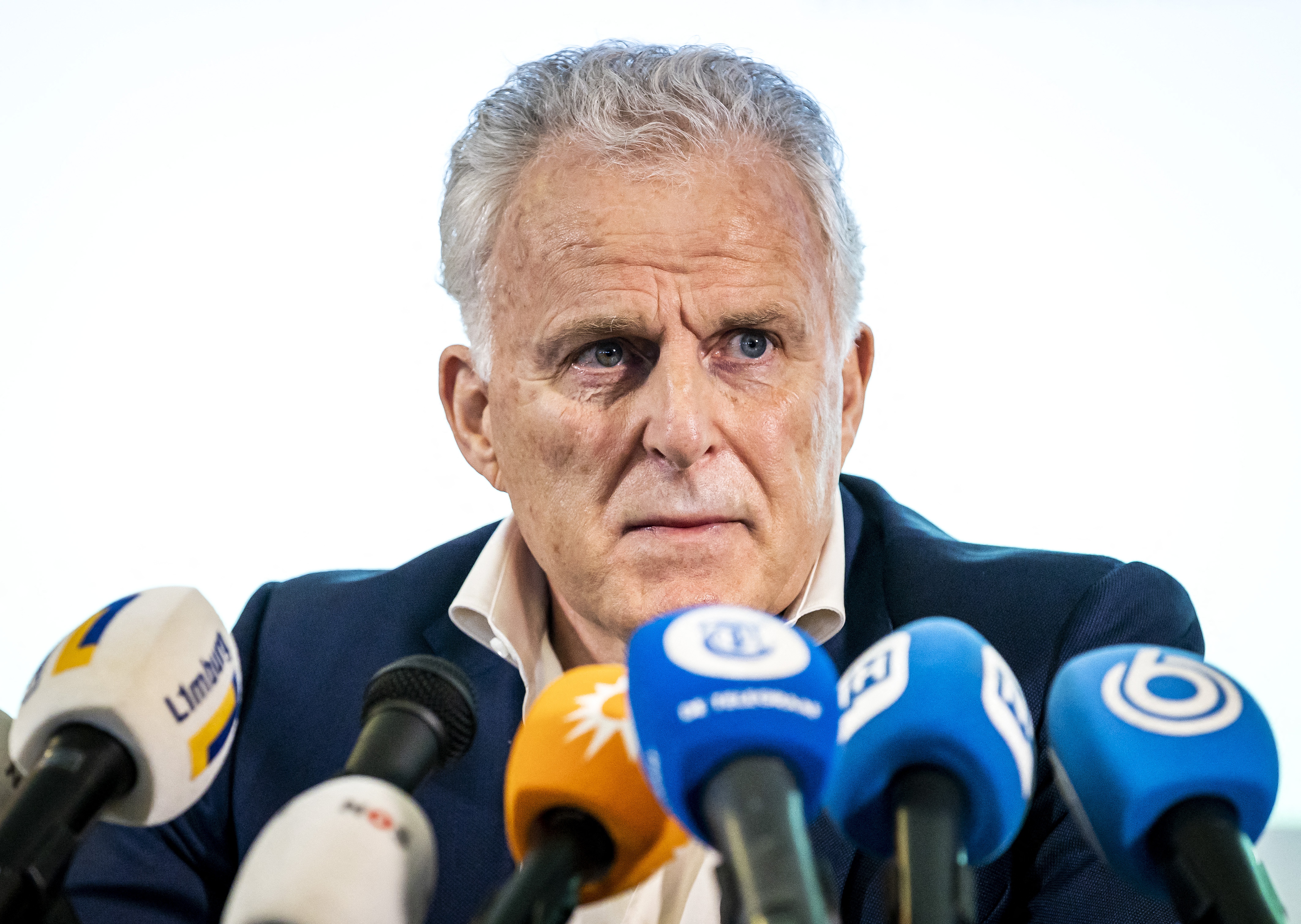 Dutch crime reporter Peter R de Vries was critically wounded after being shot in broad daylight in Amsterdam last week [Remko de Waal/ANP via AFP]