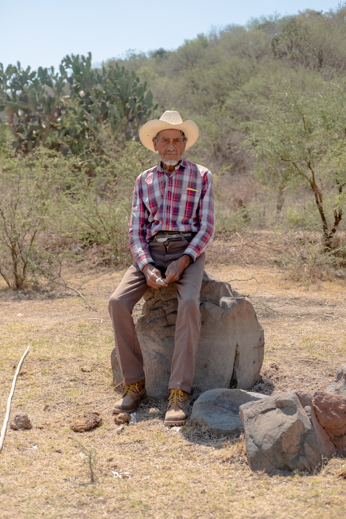 Eighty-three-year-old ranchero, Nicolas