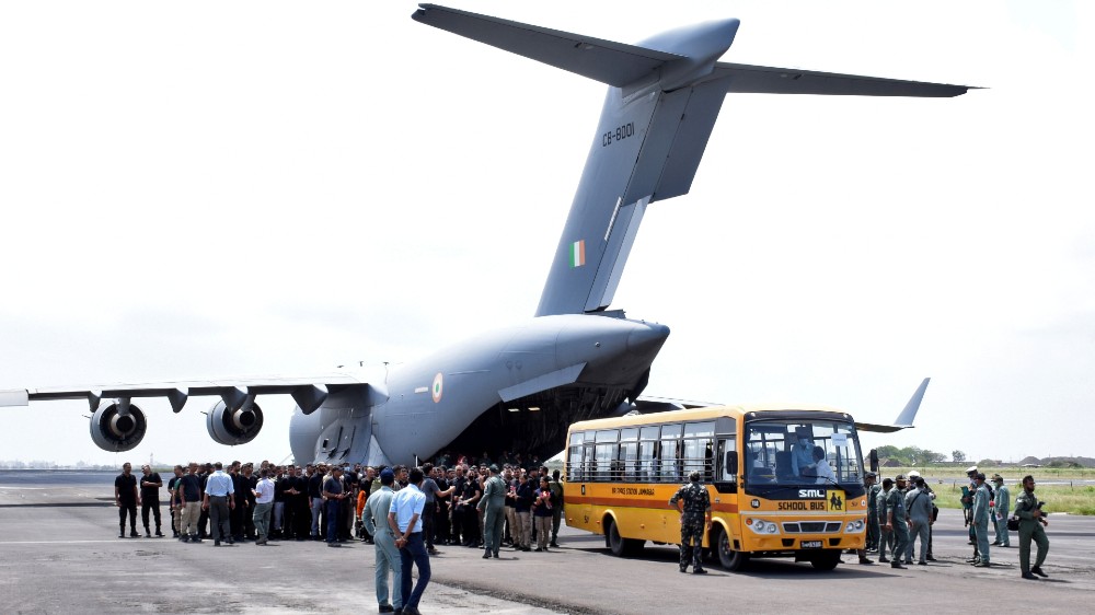 India evacuation