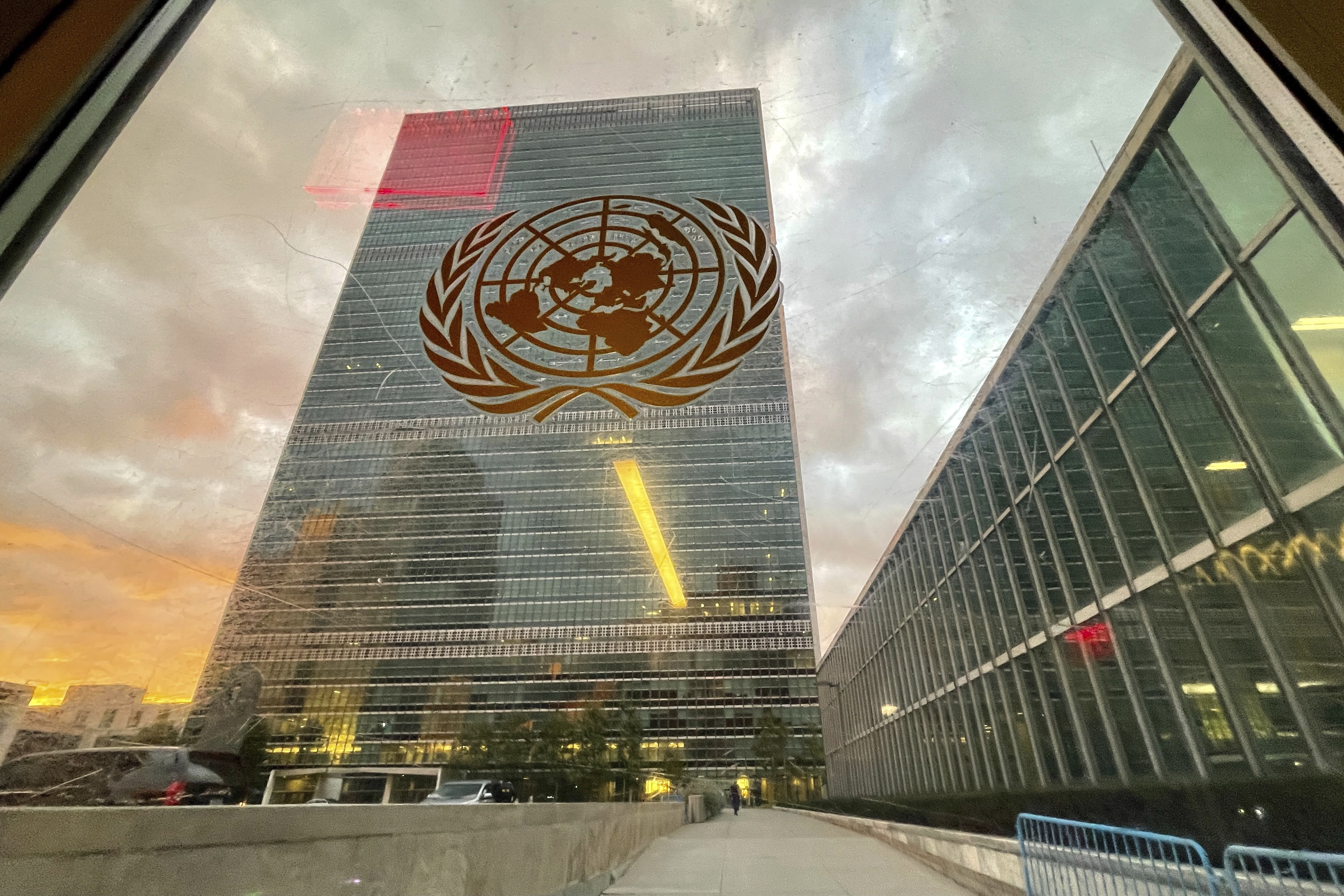 The question of who speaks for Afghanistan has landed in the lap of the United Nations General Assembly’s nine-member credentialing committee [File: Eduardo Munoz/Pool Photo via AP]