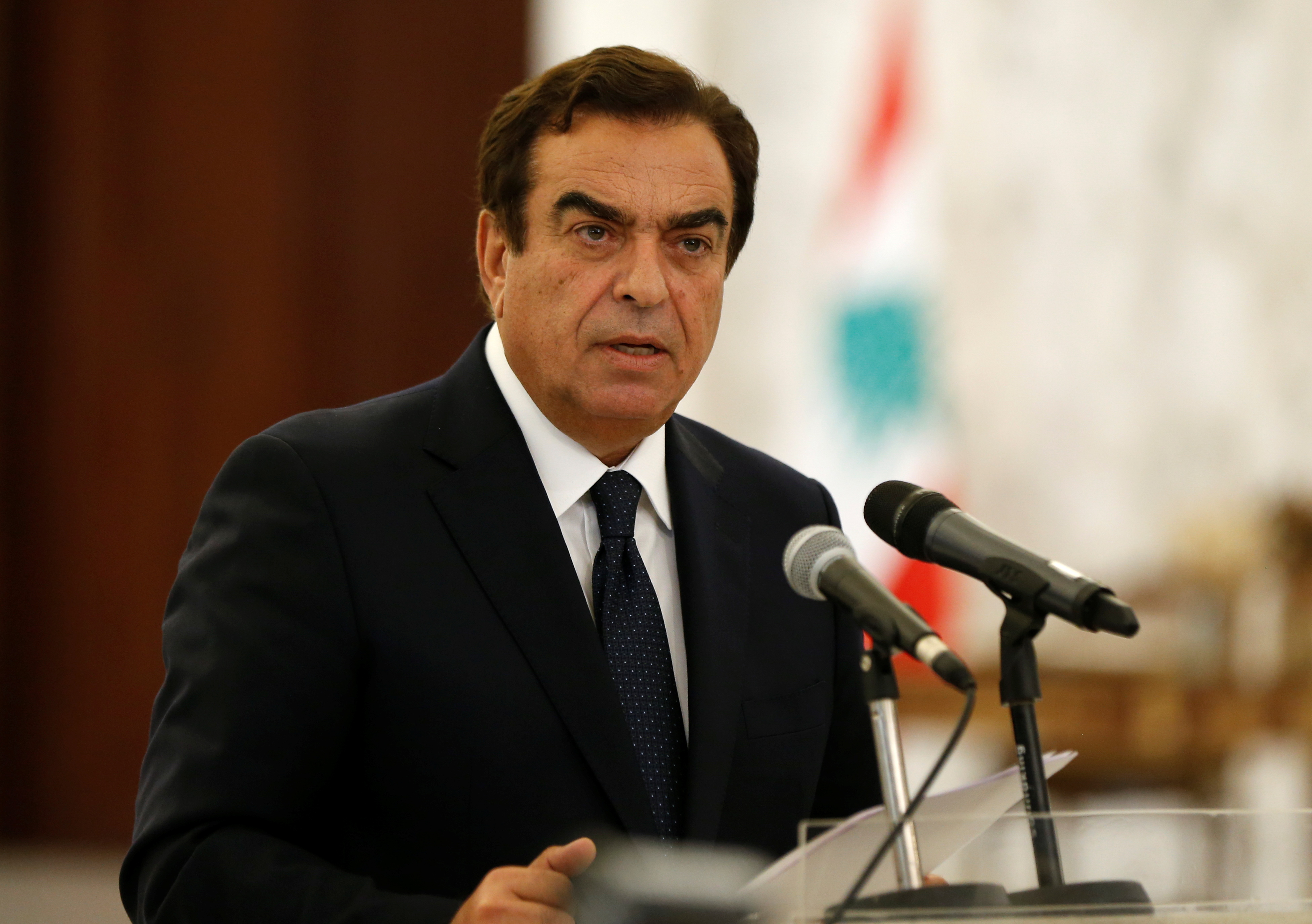 Lebanon's Information Minister George Kordahi