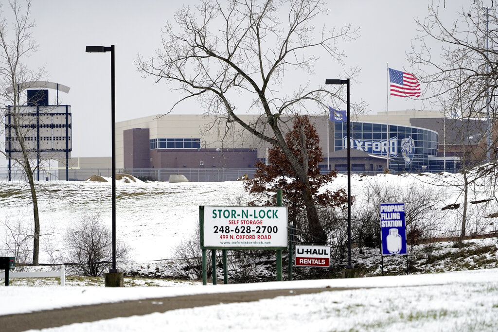 The shooting took place at Oxford High School in Oxford, Michigan, on Tuesday