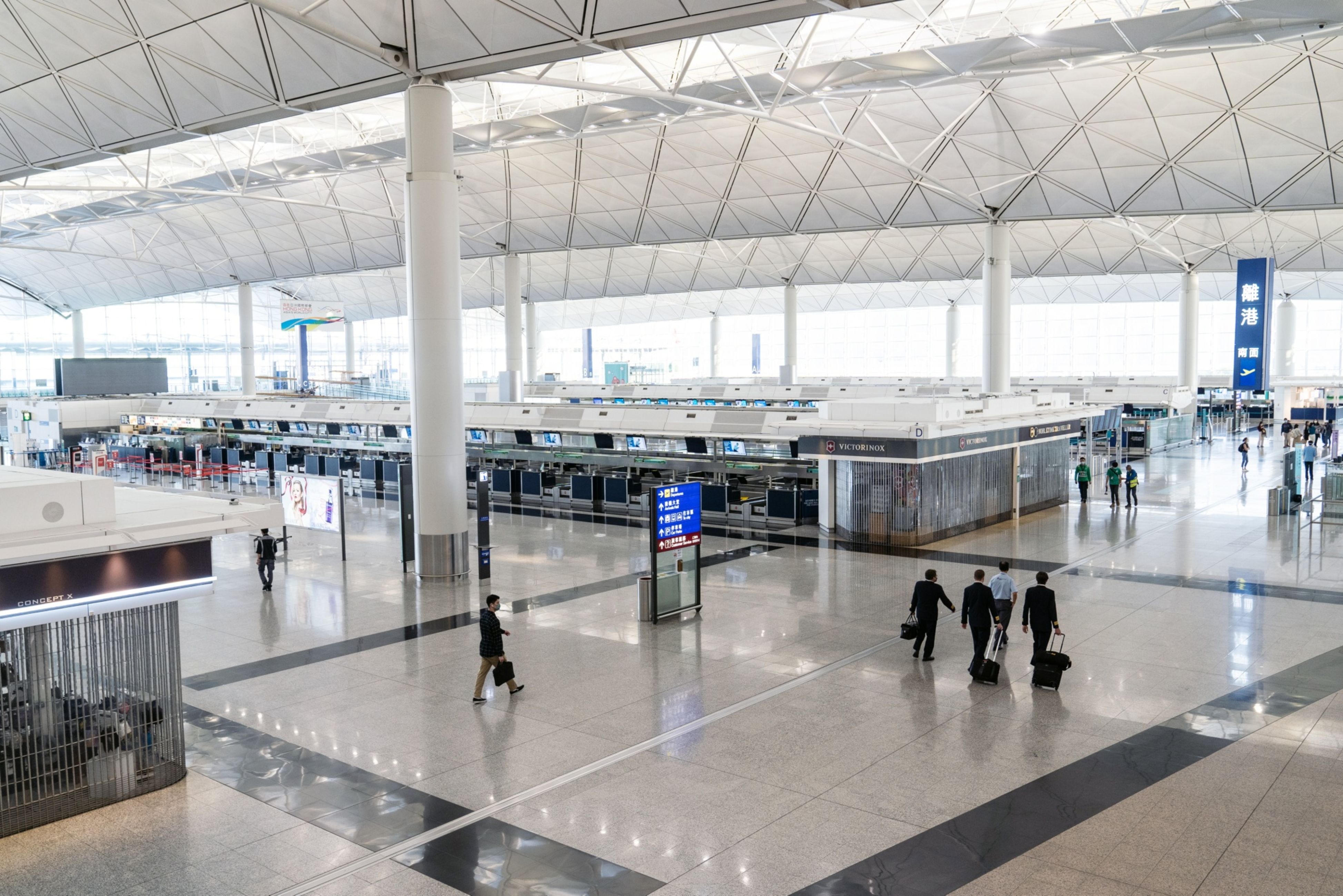 International travel has ground to a halt in Asia during the pandemic