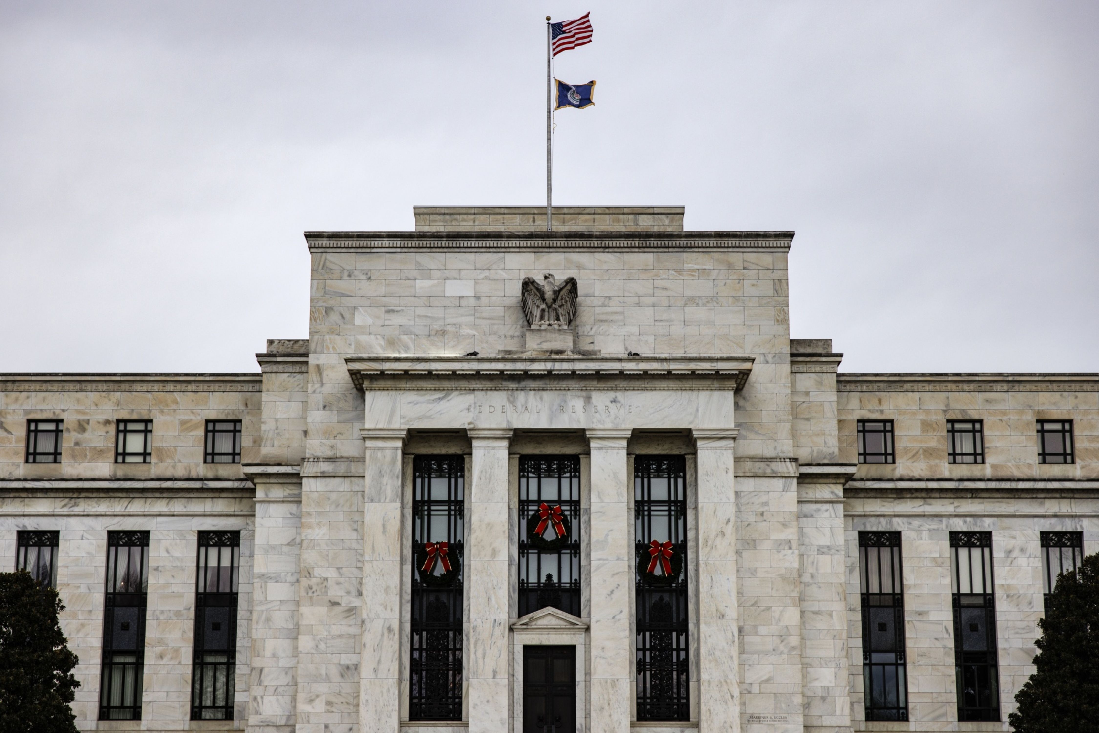 The Marriner S. Eccles Federal Reserve building in Washington, DC