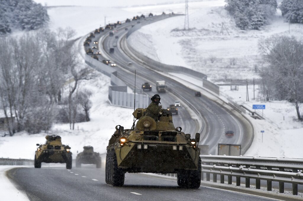 Russian armoured vehicles