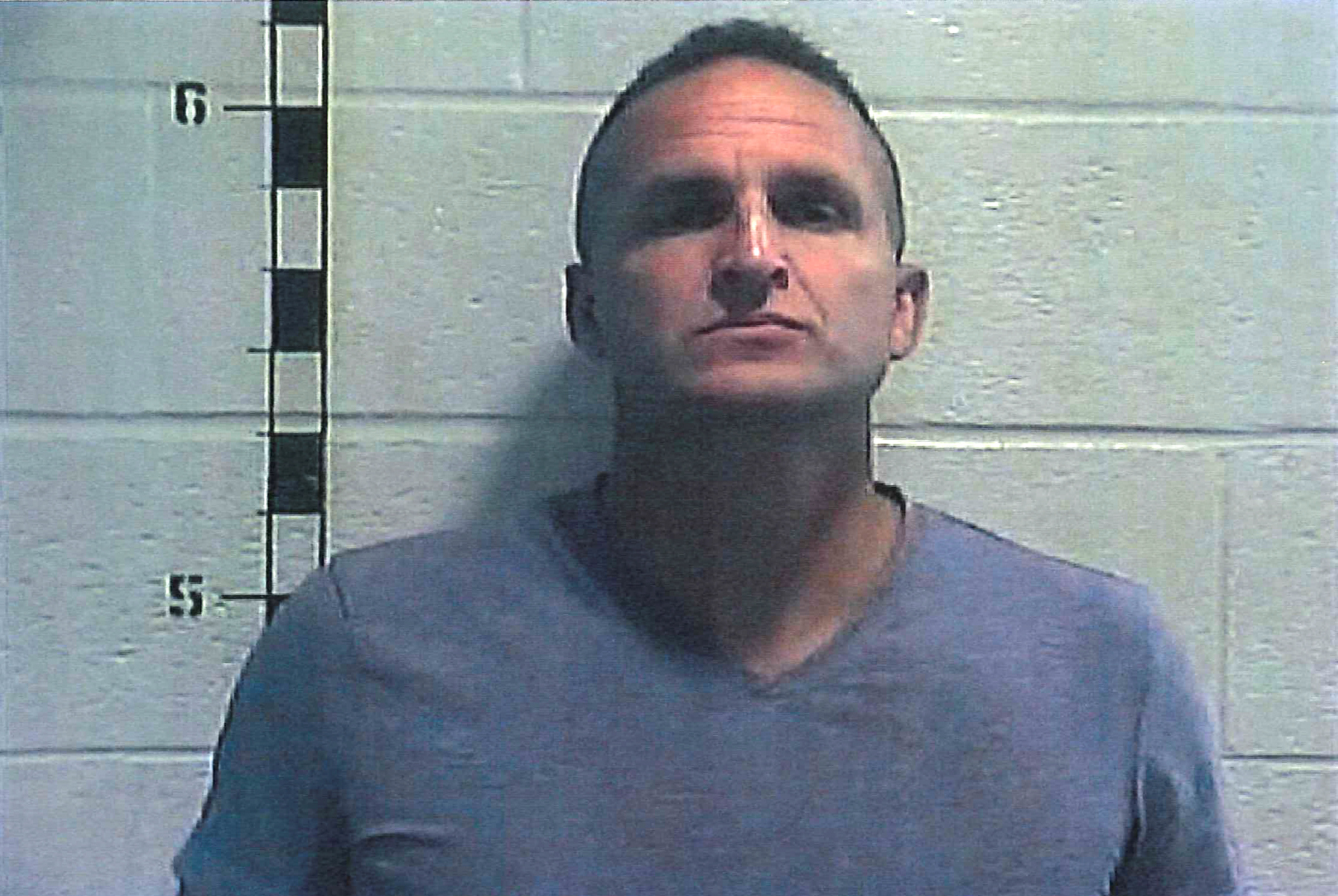 Former Louisville police detective Brett Hankison is seen in a booking photograph at Shelby County Detention Center in Shelbyville, Kentuck, on September 23, 2020