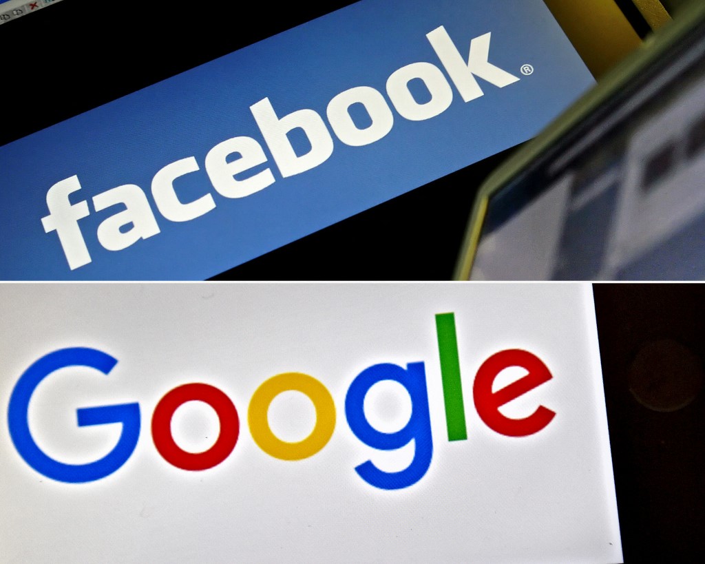 Google Facebook logo