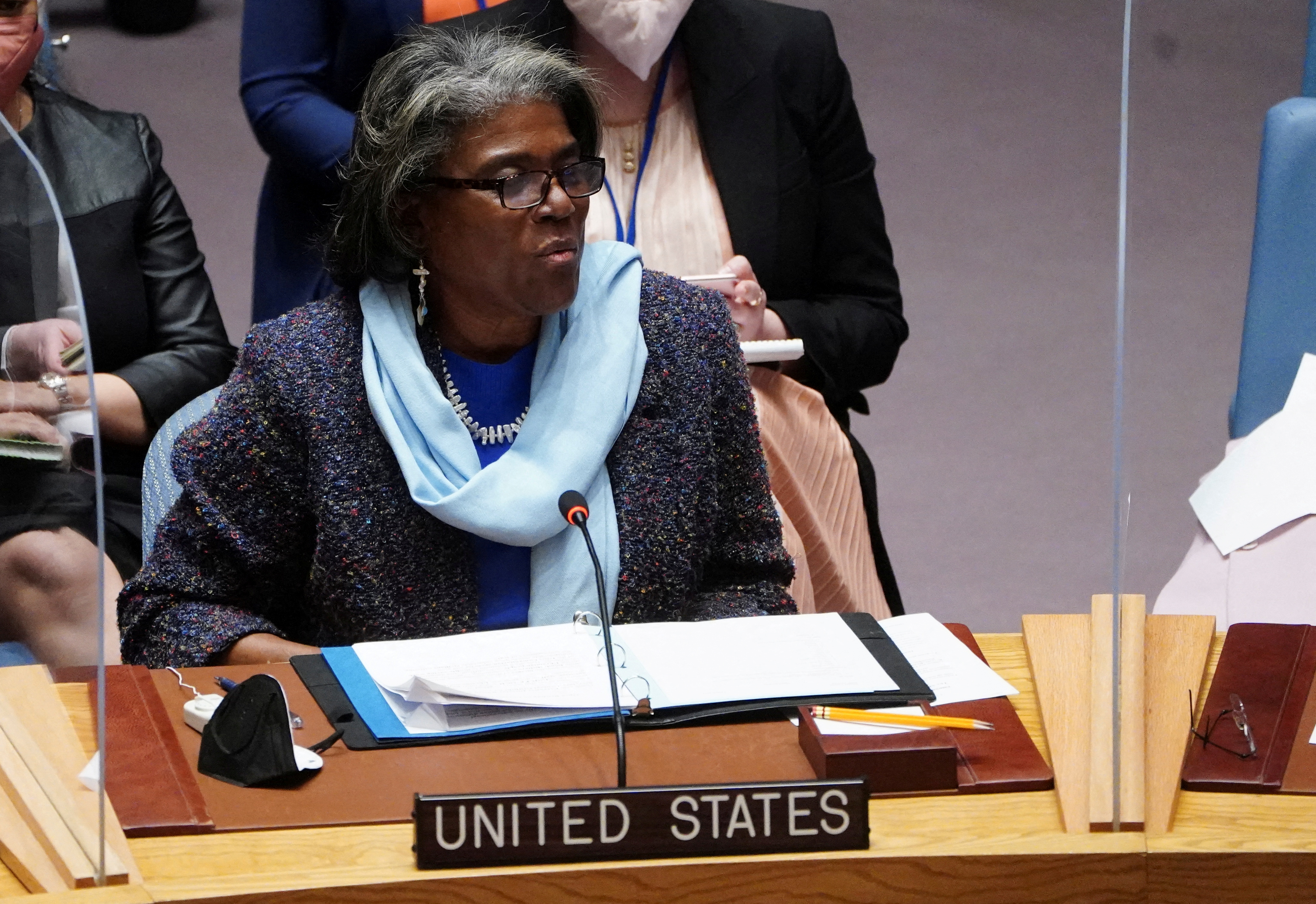 U.S. Ambassador to the U.N. Linda Thomas-Greenfield