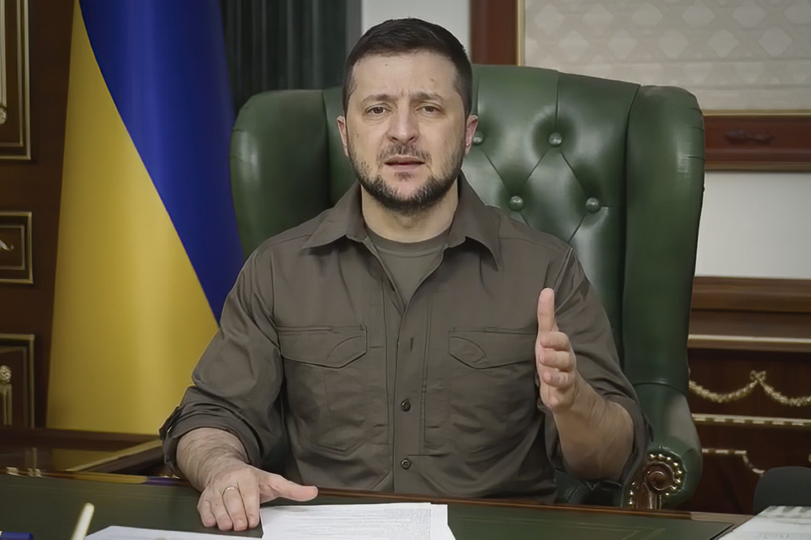 Ukrainian President Volodymyr Zelenskyy