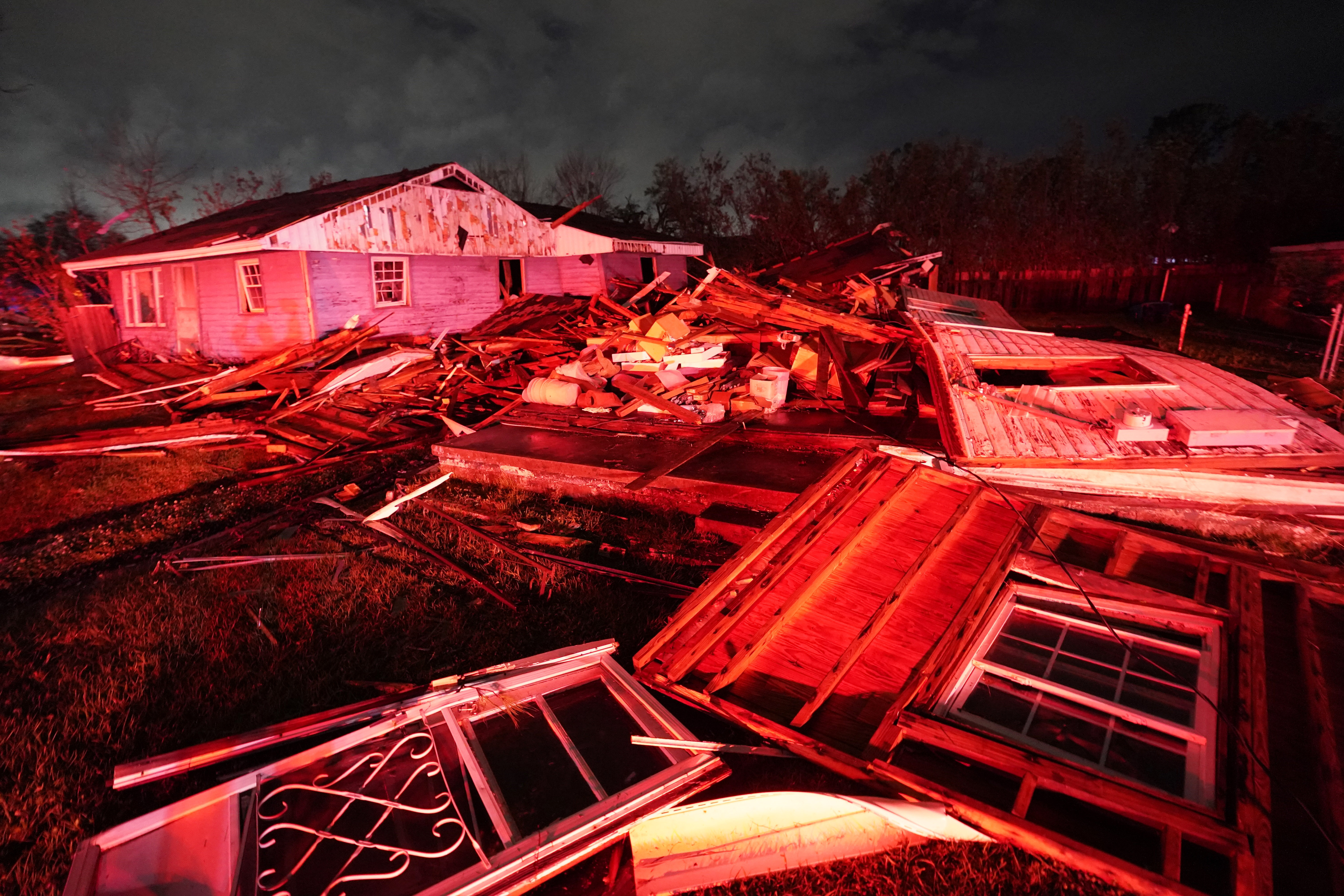 Tornado damage