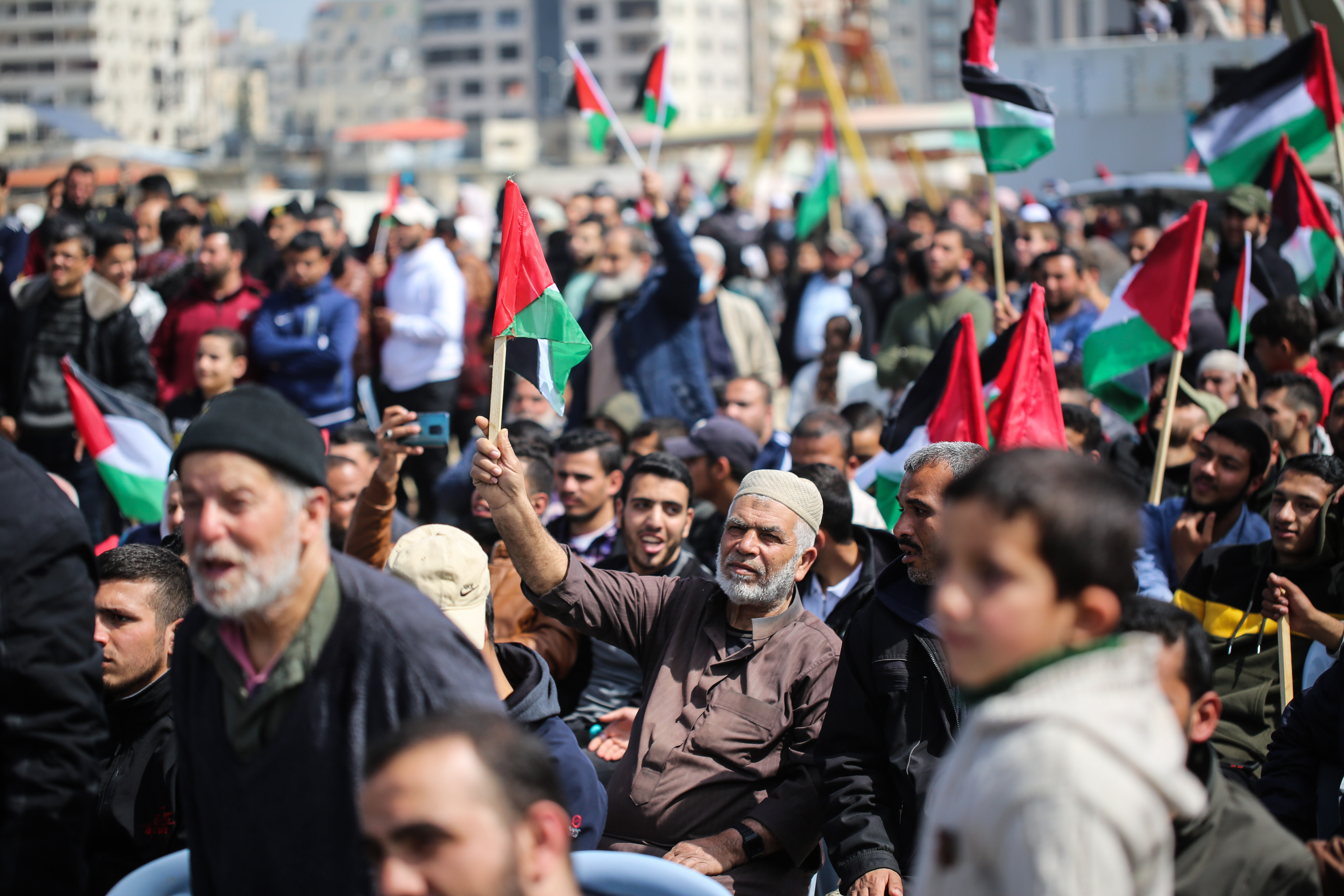 Abu Muhammad Salah, 65 years old, said, ‘Every year my belief increases that our return to our homes is close’