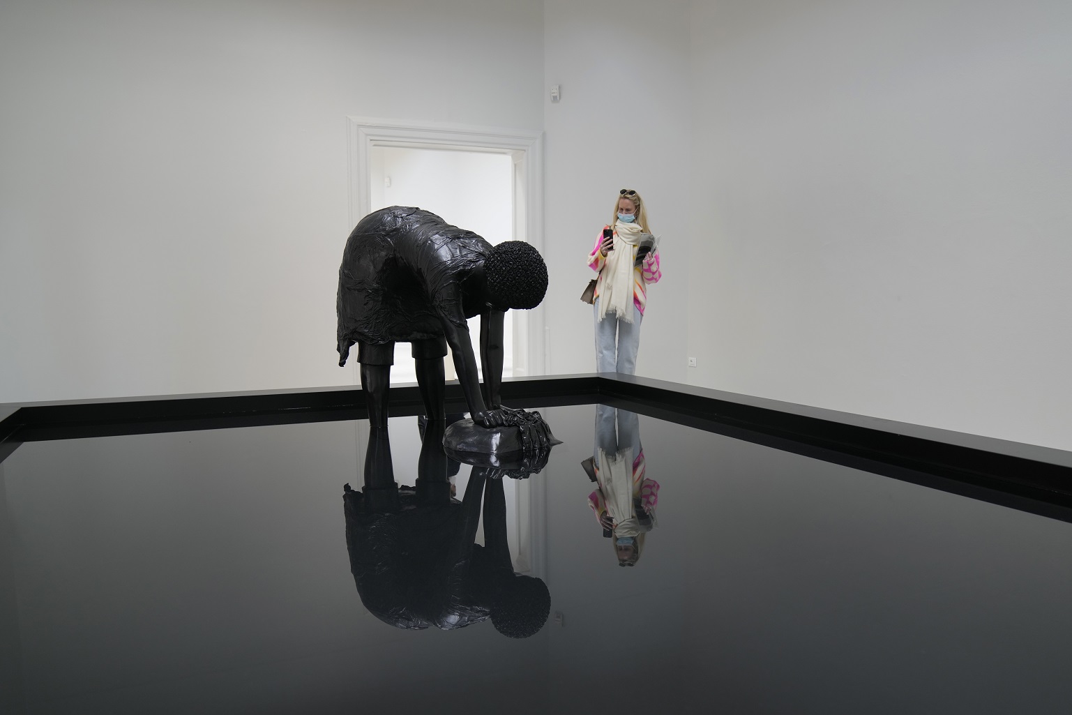 A guest at Italy Venice Biennale