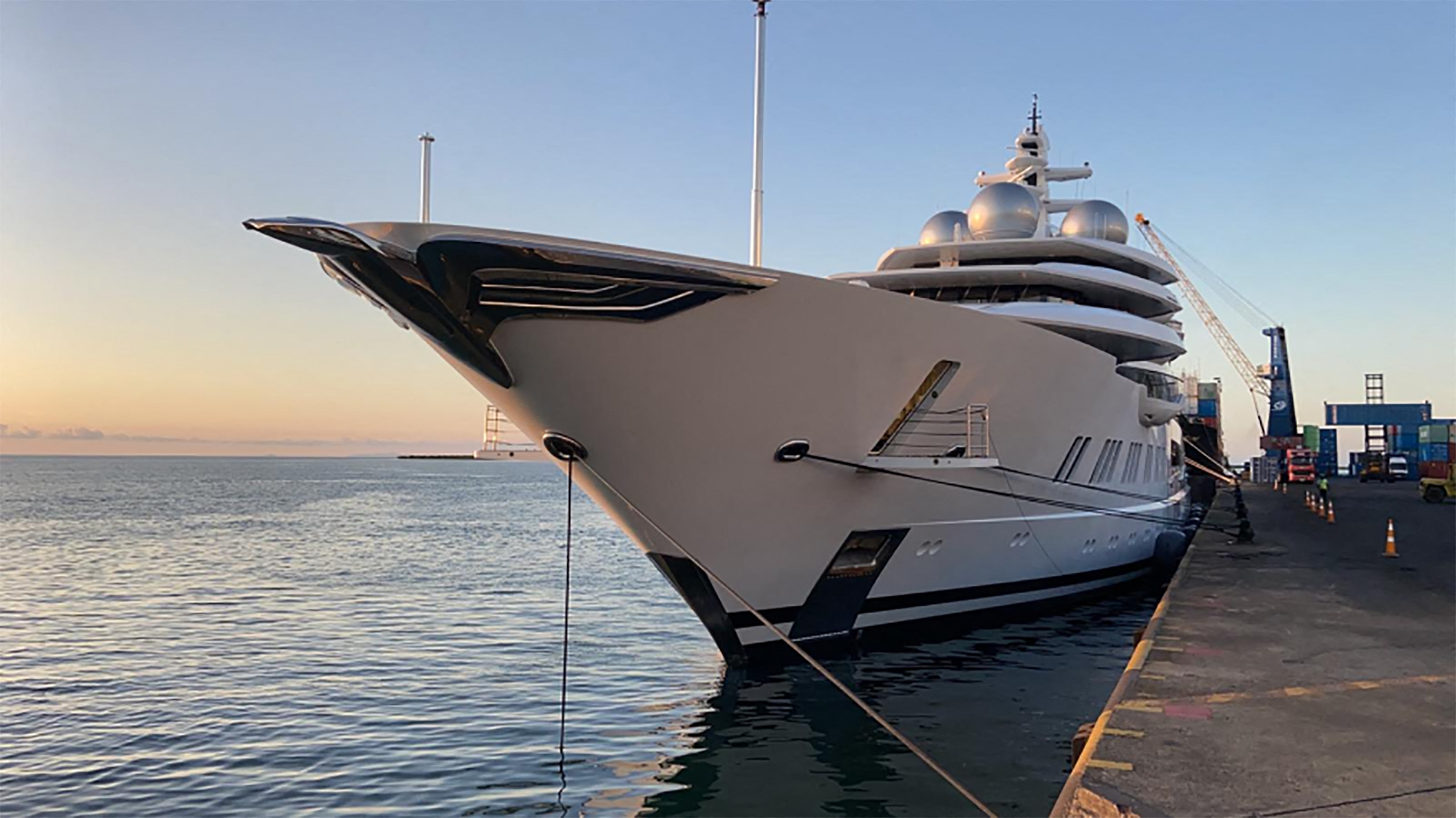 Fiji yacht