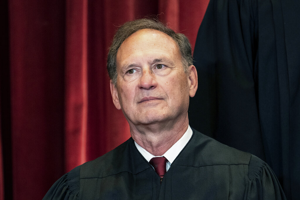 Justice Samuel Alito was appointed to the top US court in 2006 by then President George W Bush