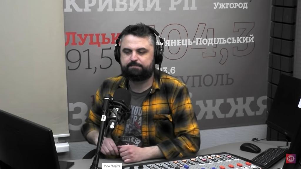 Yuriy Matsarsky went from being a local radio journalist to a soldier overnight when Russia invaded his country [Courtesy: Yuriy Matsarsky]