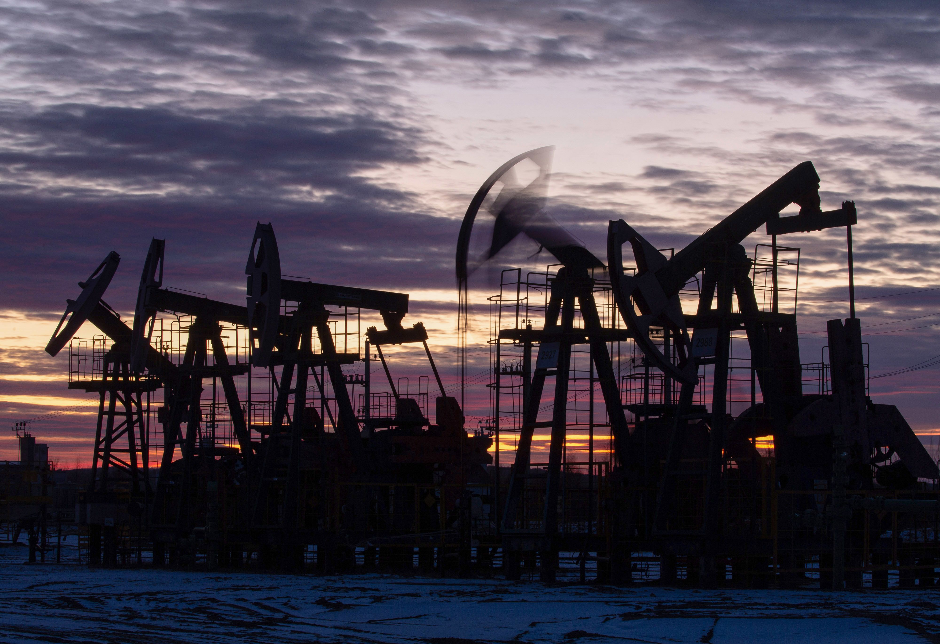 Oil pumping jacks