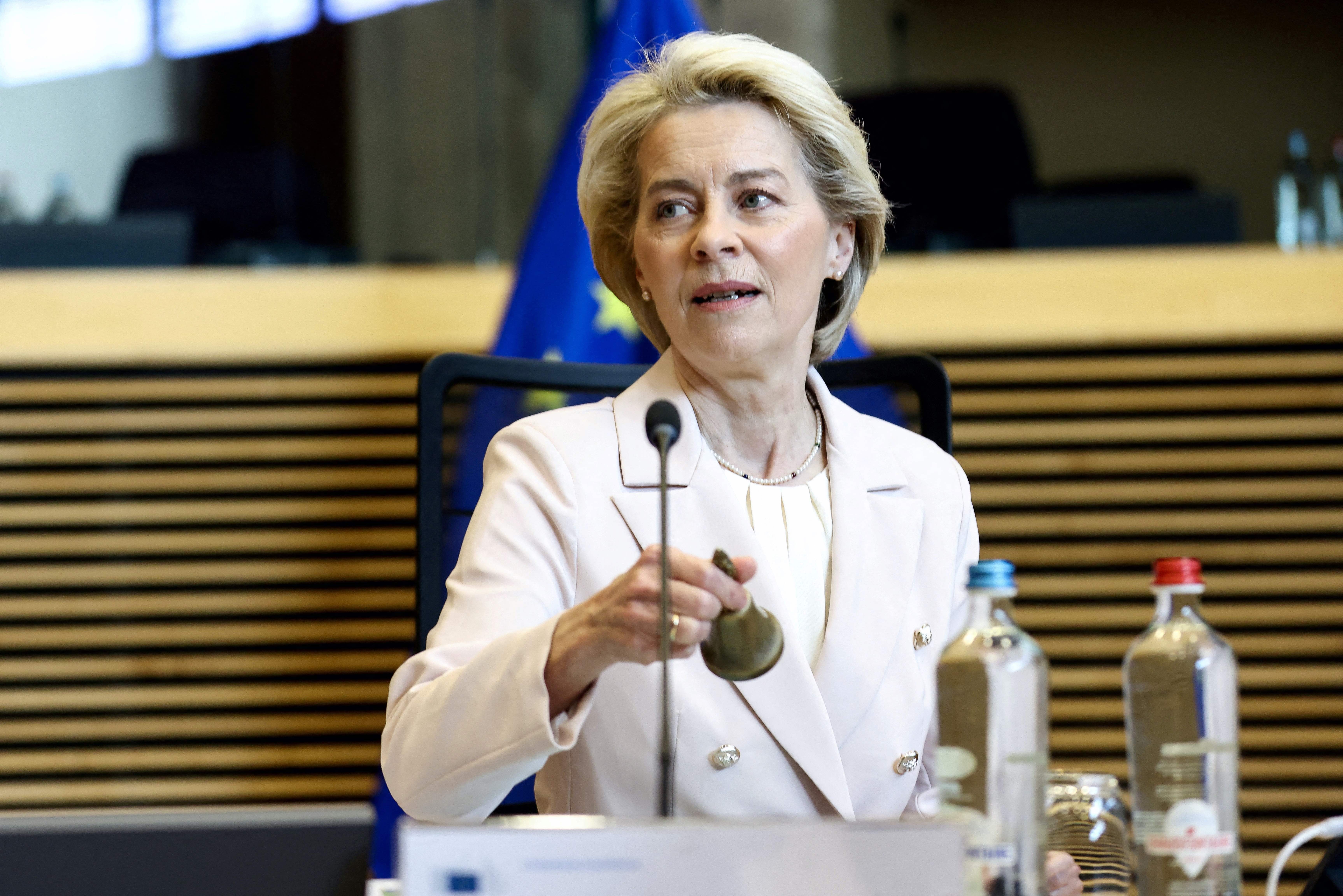 European Commission President Ursula von der Leyen