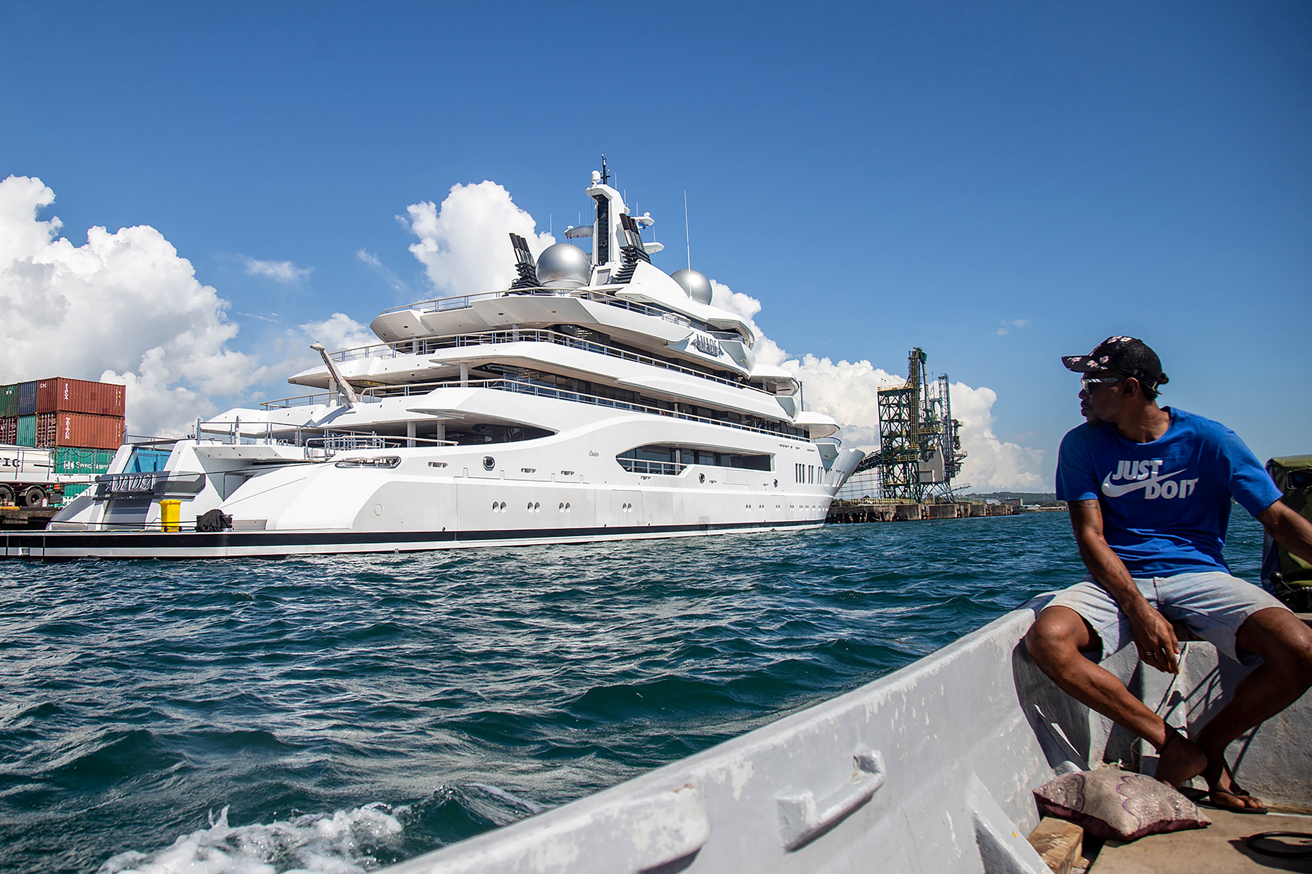 Fiji yacht