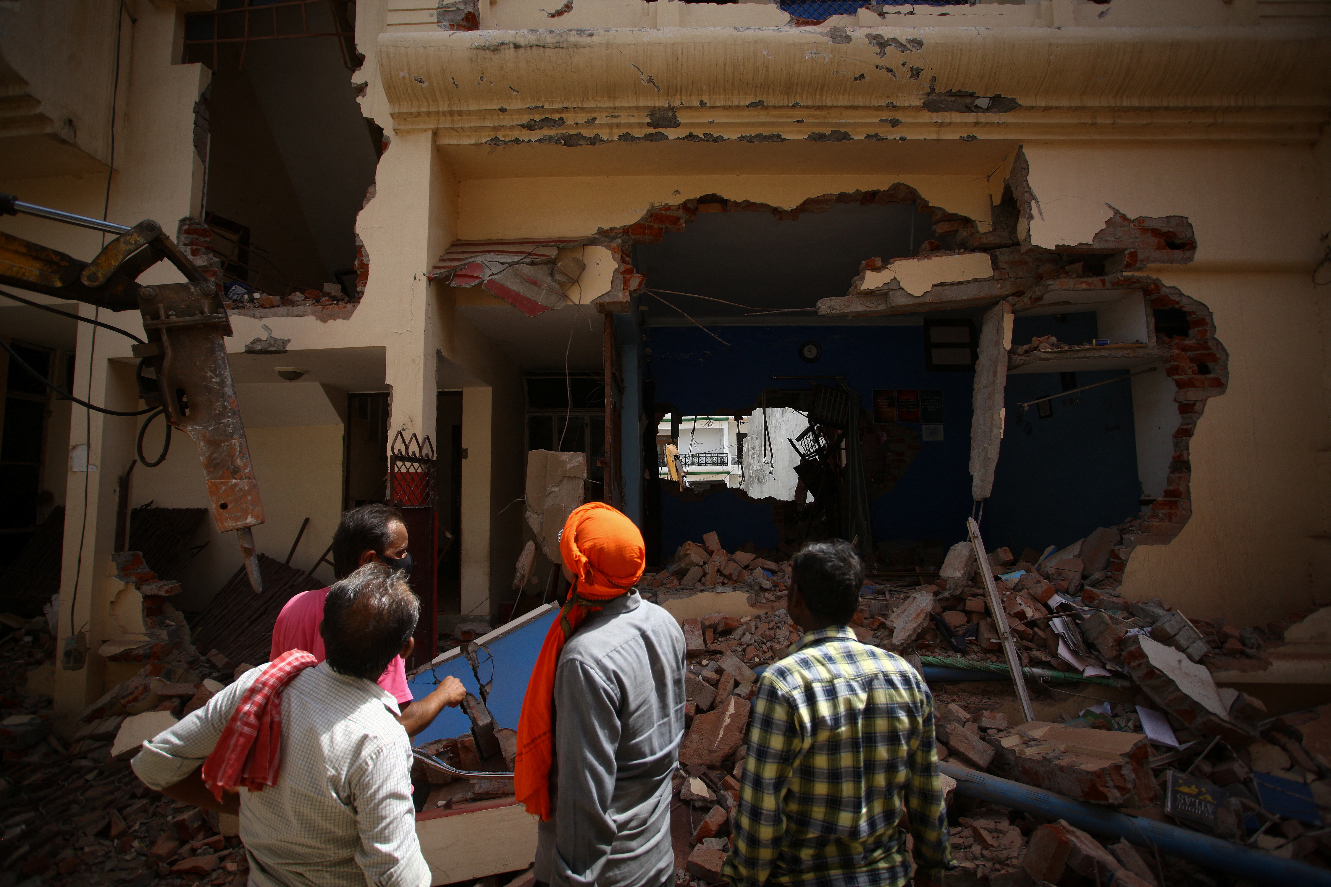 Afreen Fatima house bulldozed