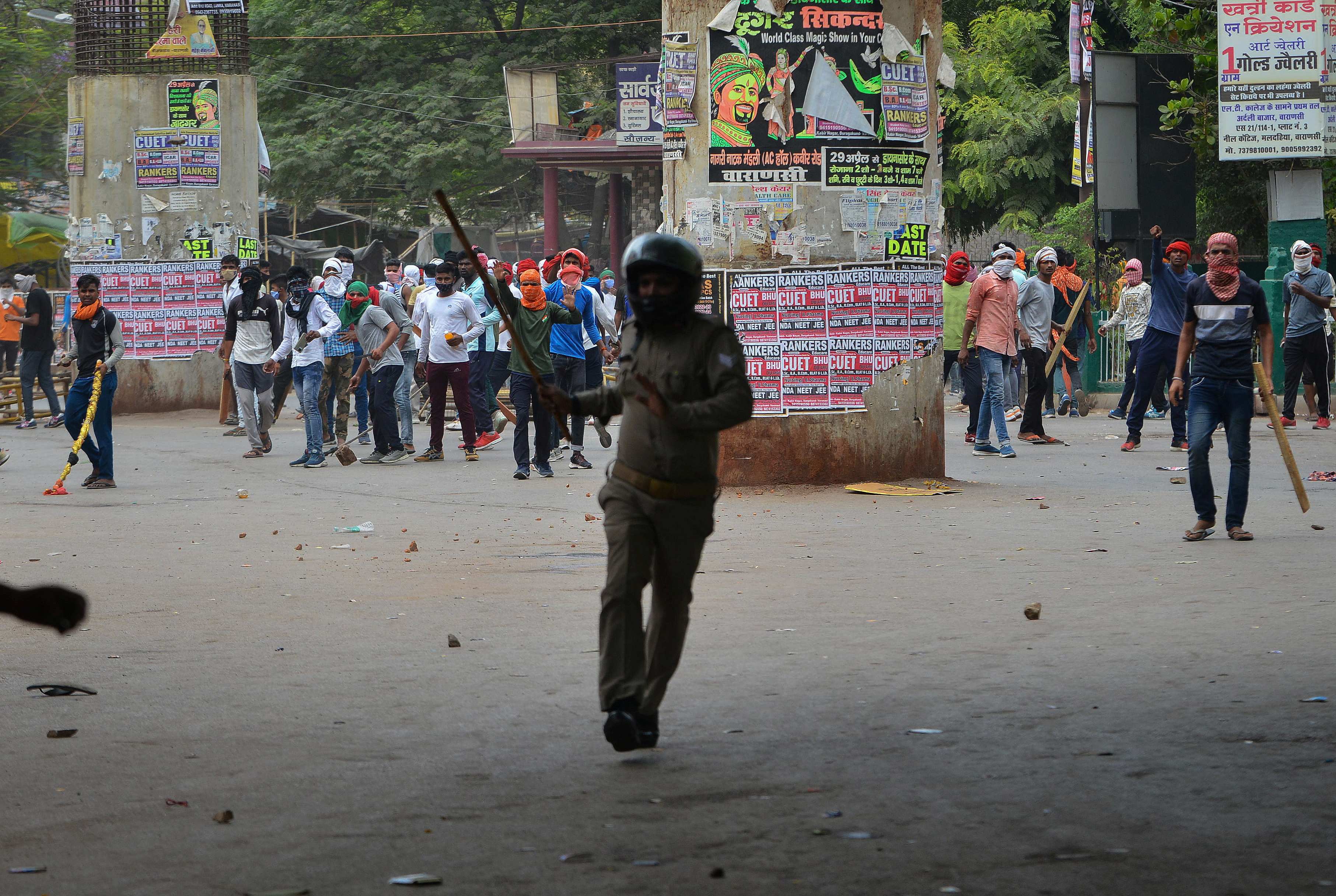 India protests