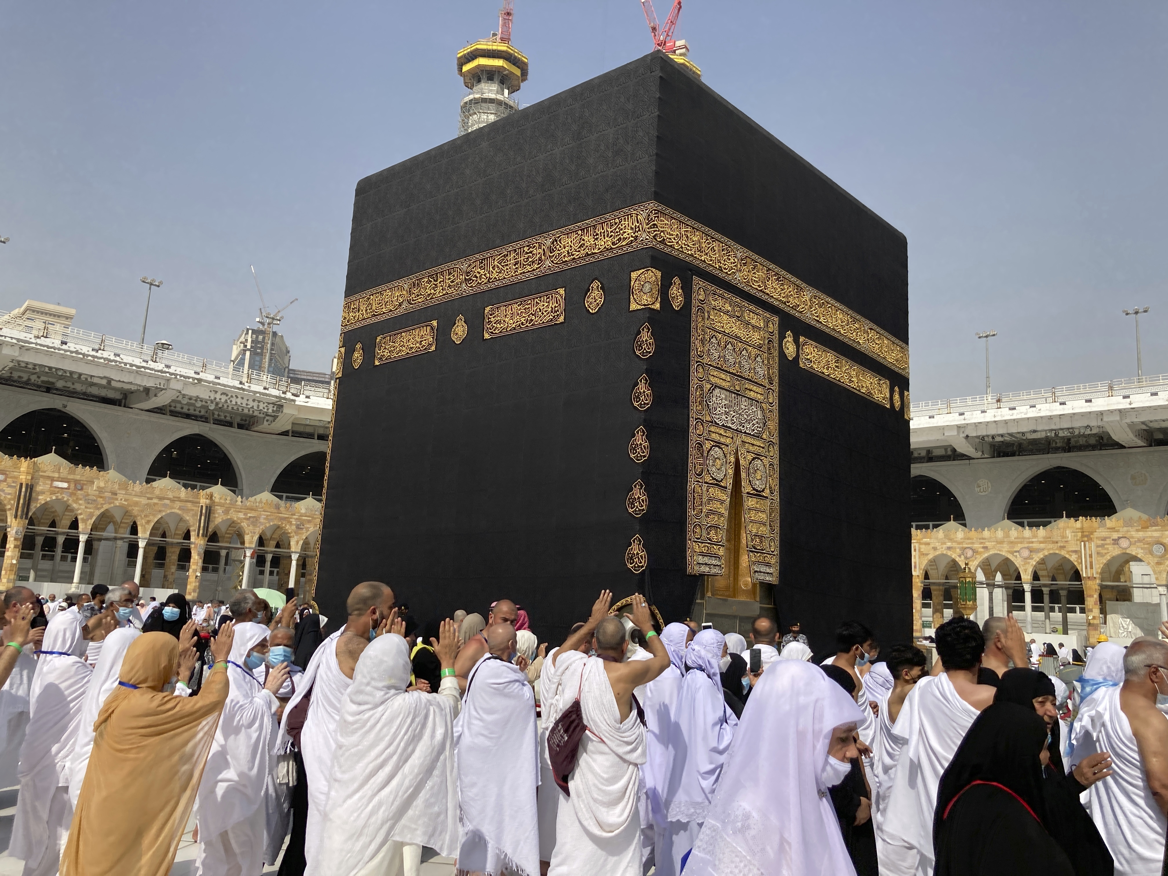 Pilgrims in Mecca