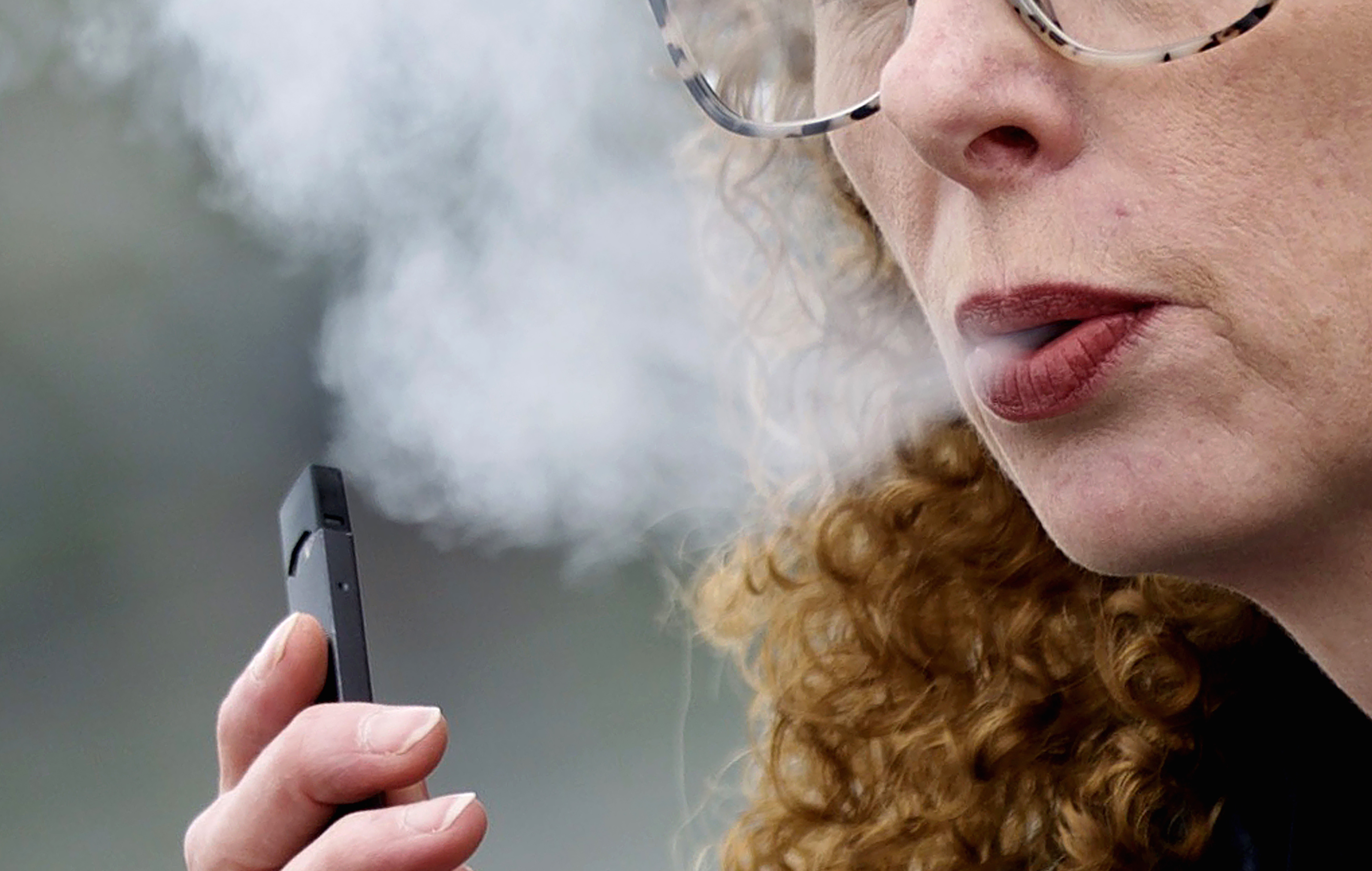 The e-cigarette devices heat a nicotine solution into a vapour that is inhaled