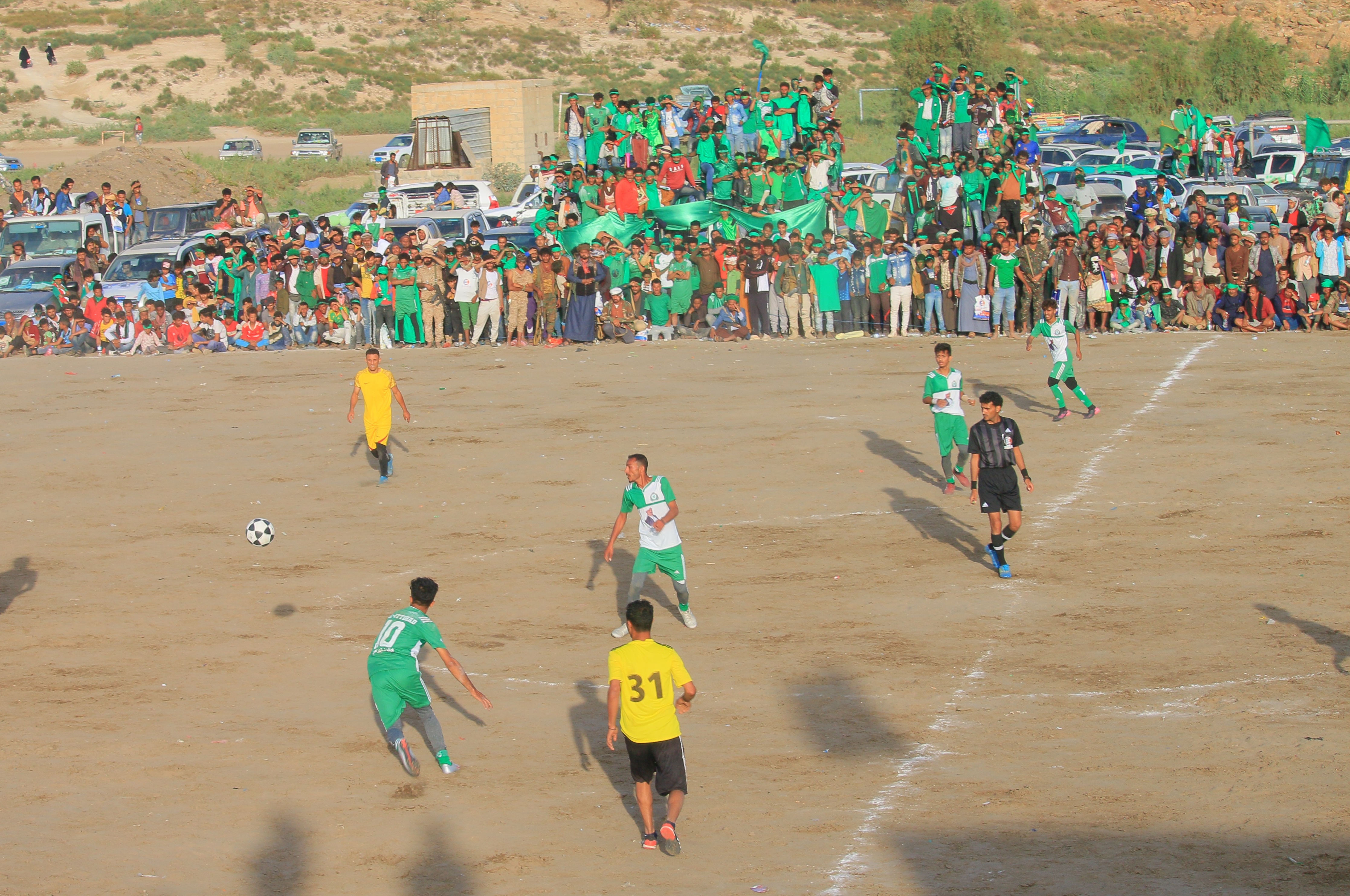 Damt’s tournament for official clubs, which took place between February and April, had 32 teams participating and an audience in the hundreds [Abdullah Heidara]