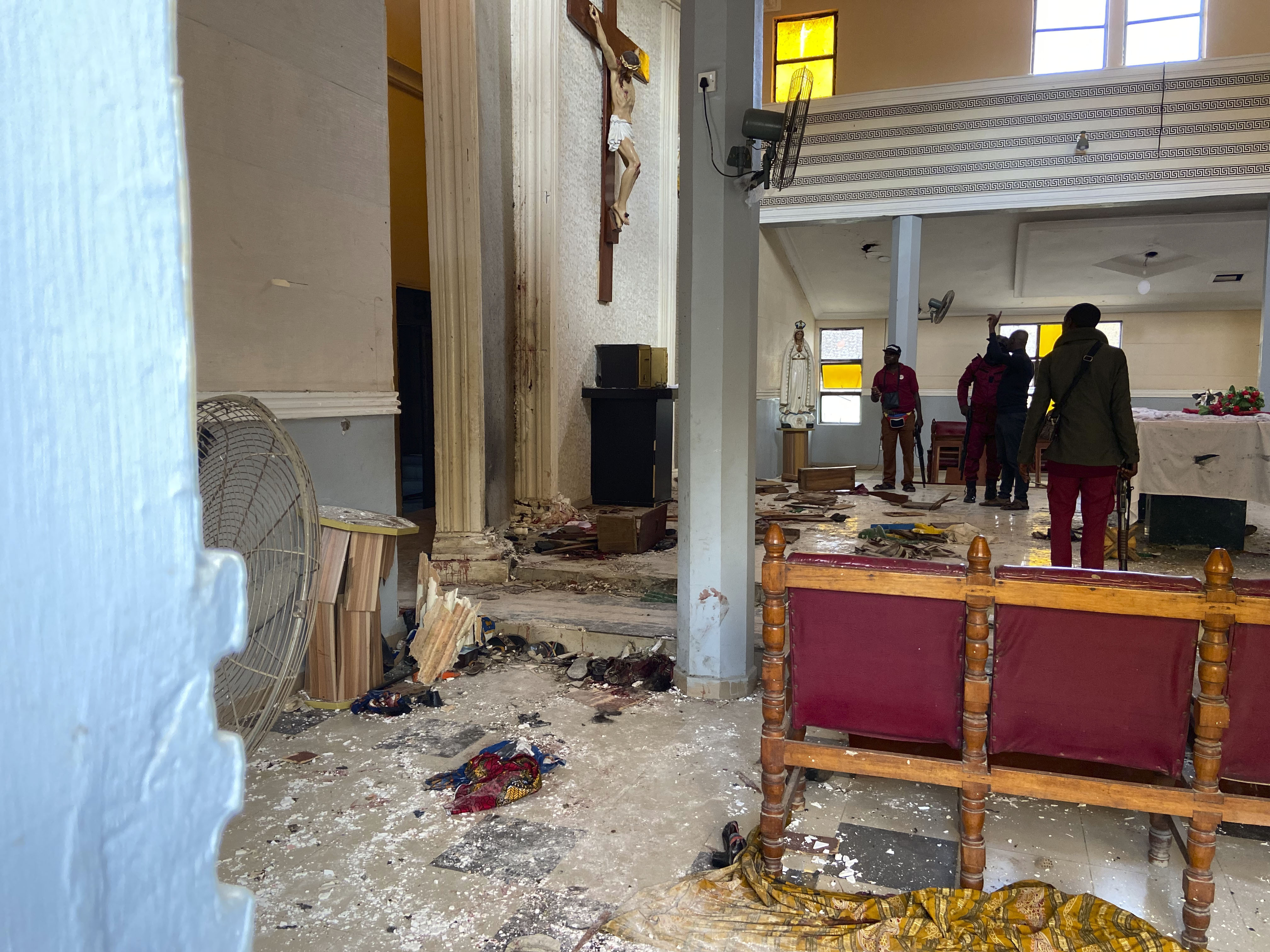 Nigerian President Muhammadu Buhari condemned the ‘heinous killing of worshippers’