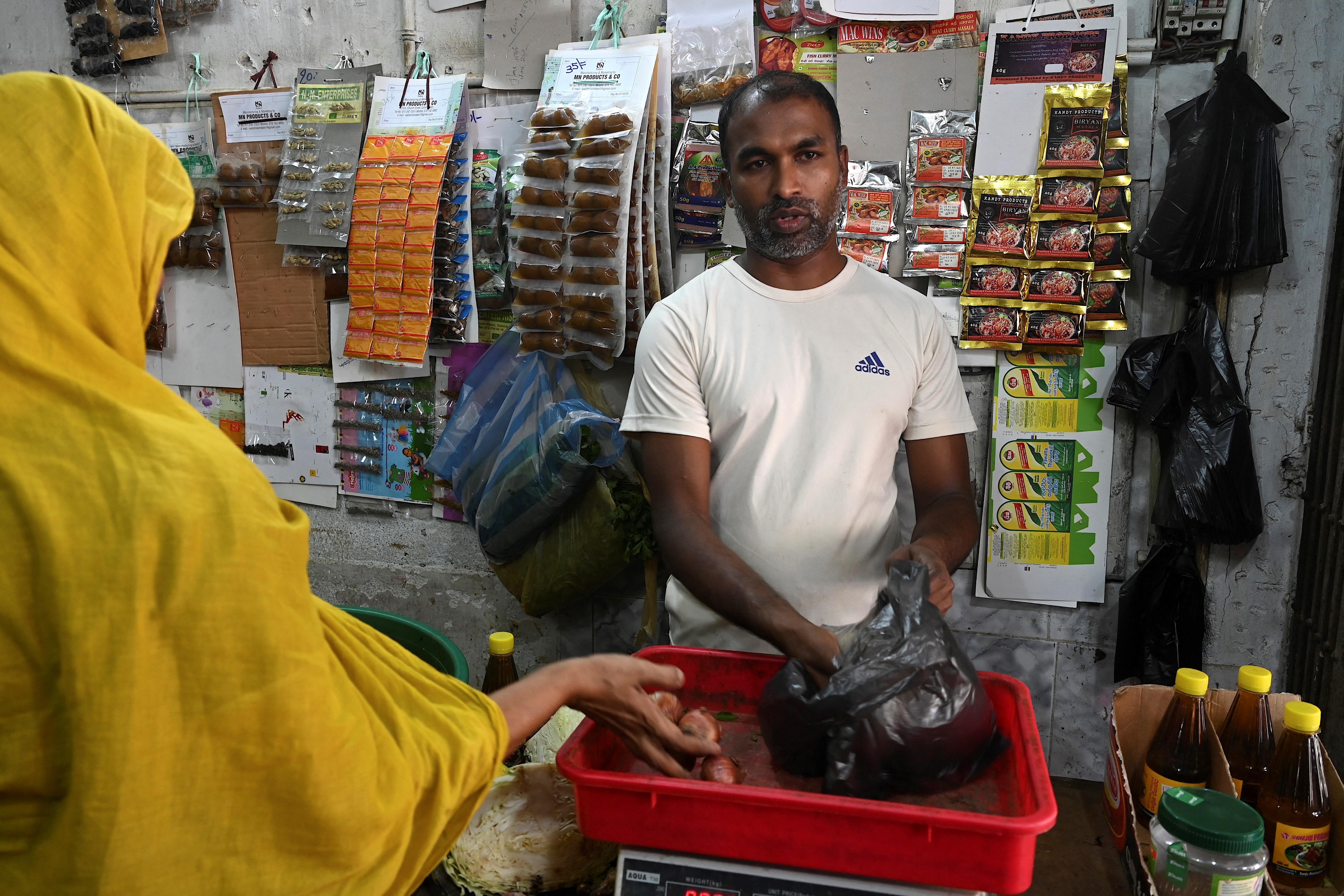 shopkeeper Mohamad Faizal