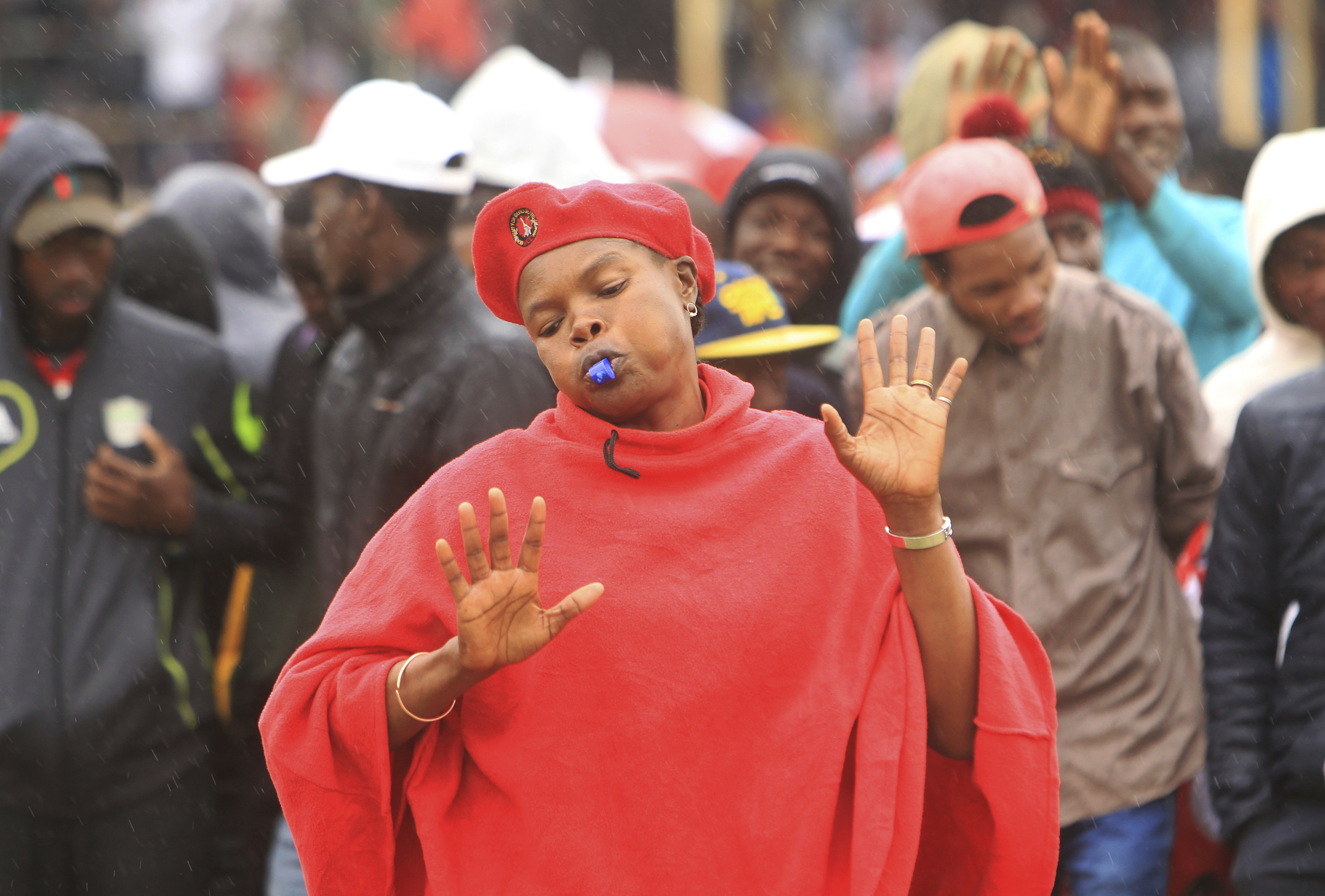 Zimbabwe political cheerleader
